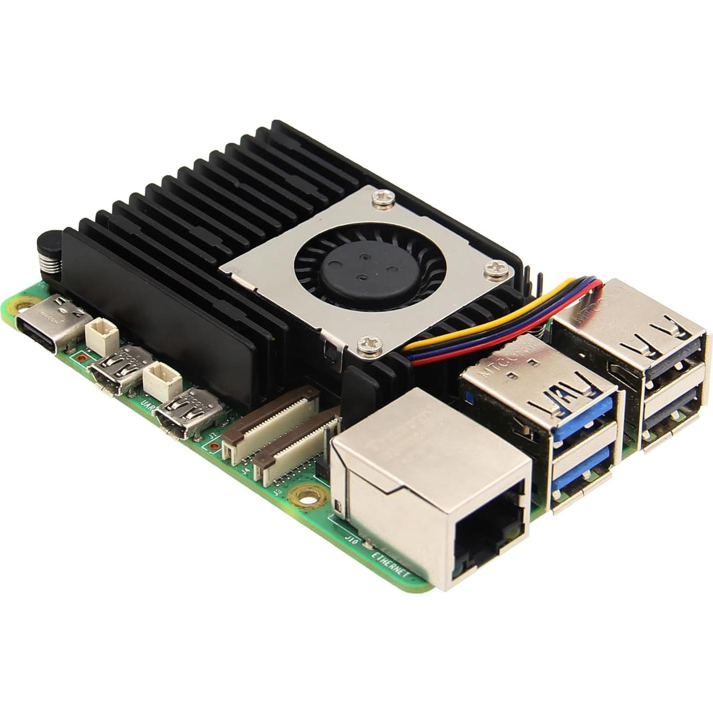 Enfriador Activo Geekworm H505 para Raspberry Pi 5 2GB a 16GB