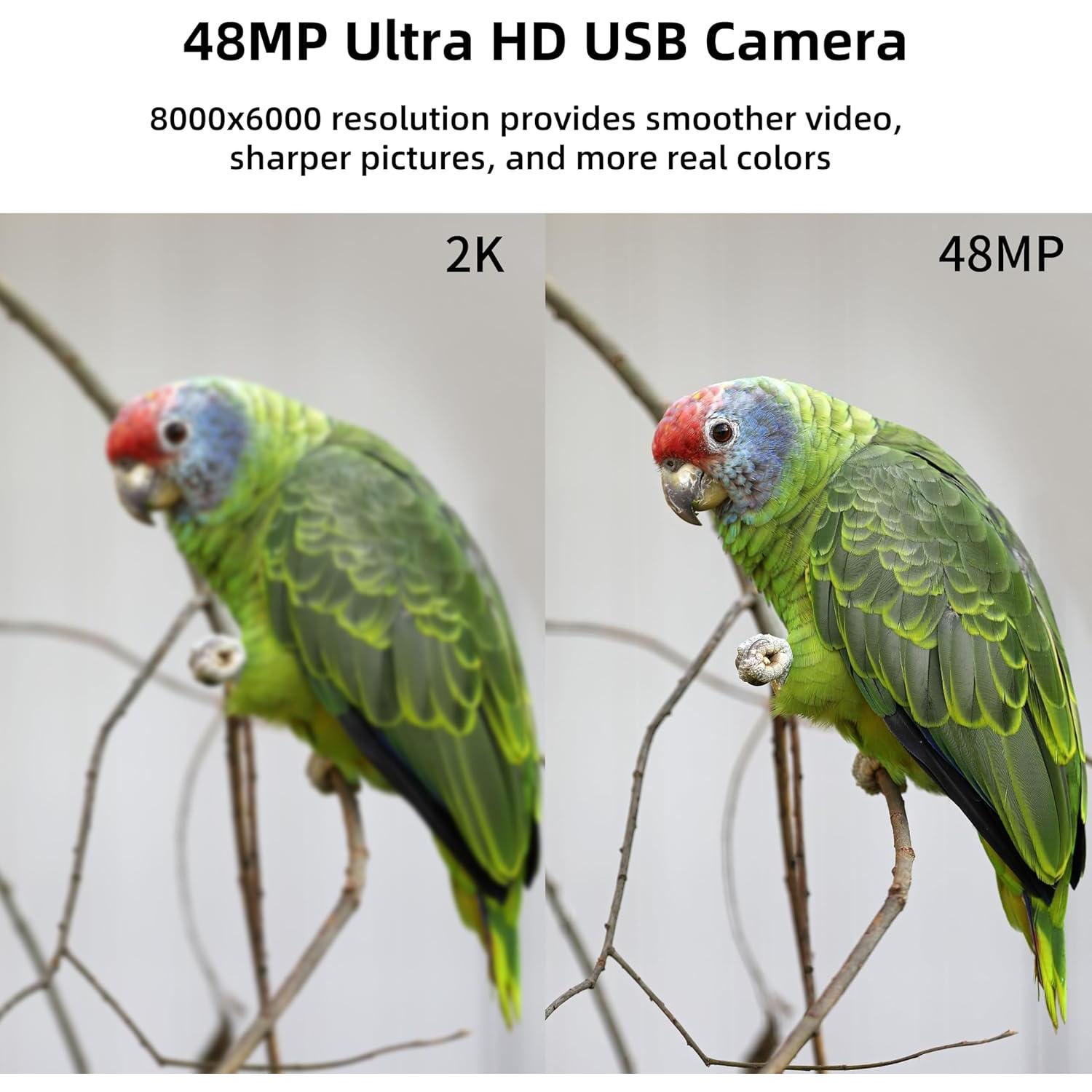 Cámara USB 48MP Magnolia MG-USB48MP01-KAF70 4K Autofocus