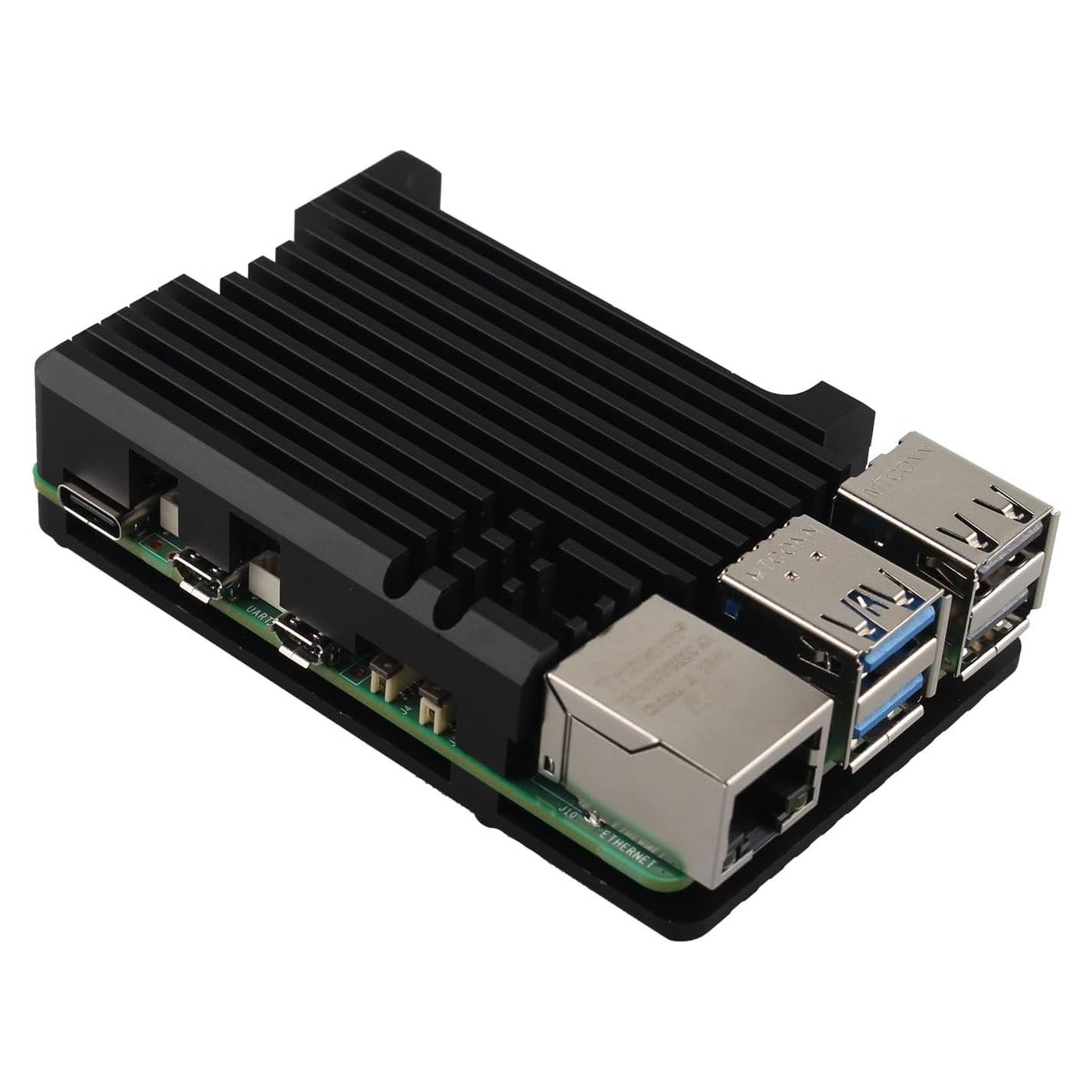 Funda de Aluminio ZDE ZP502 para Raspberry Pi 5 - Enfriamiento Pasivo