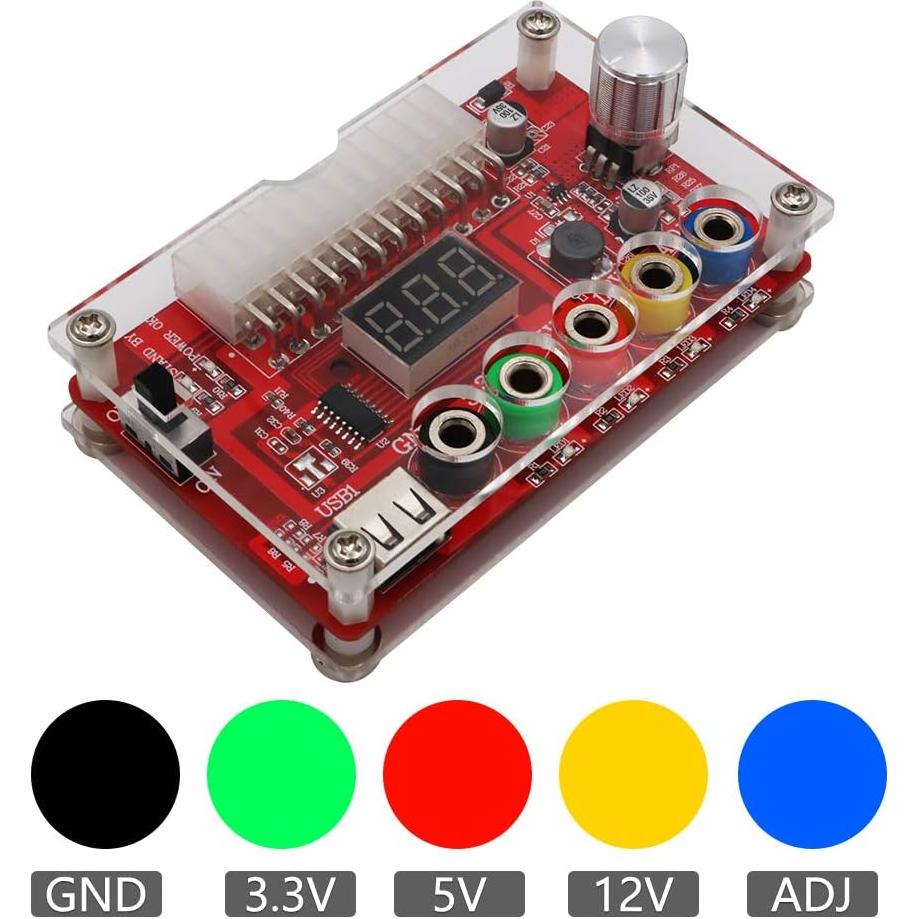 Placa de Distribución de Alimentación ATX HLT con Kit Acrílico