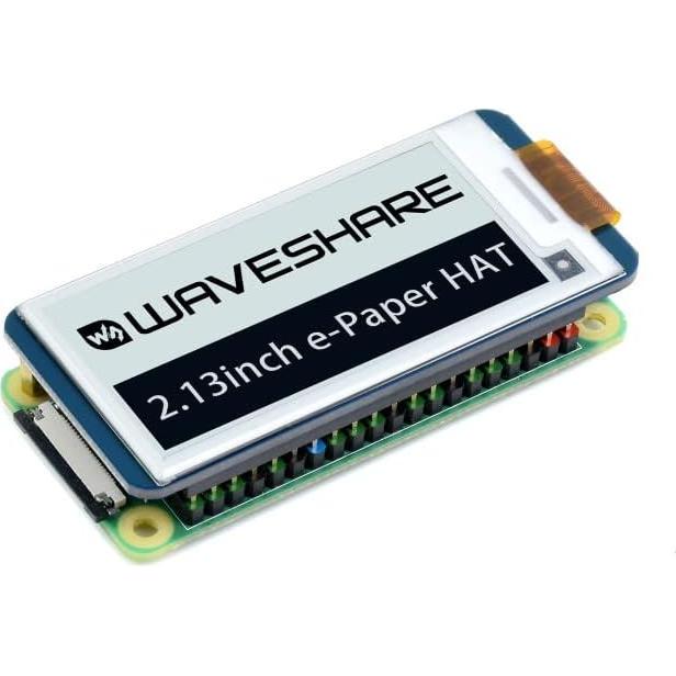 Pantalla HAT E-Ink 2.13" Unistorm 250x122 SPI Raspberry Pi