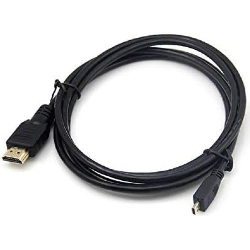 Cable HDMI a Micro HDMI 1.83m AlyKets 4K para GoPro y Raspberry Pi