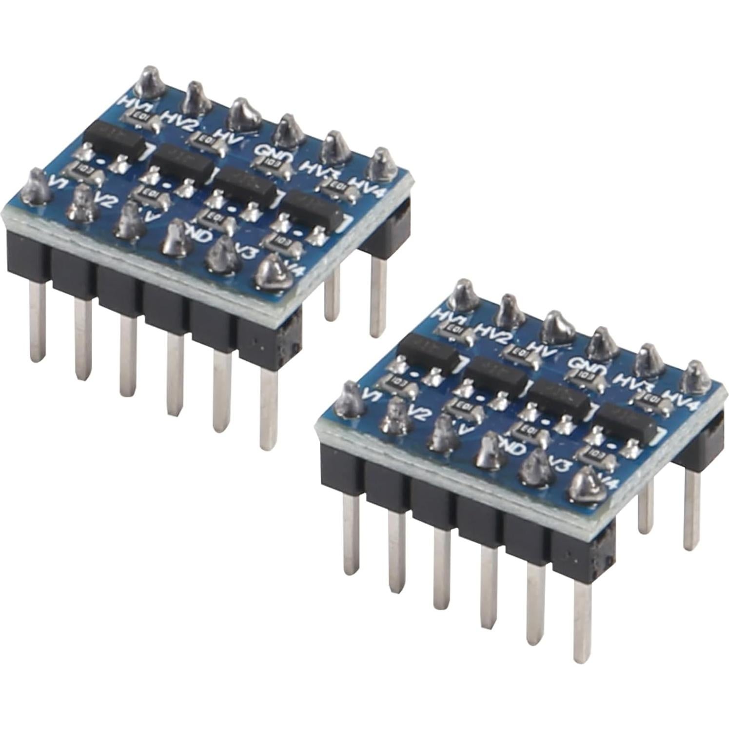 Convertidor de Nivel Lógico Bidireccional AITIAO 4 Canales 3.3V-5V