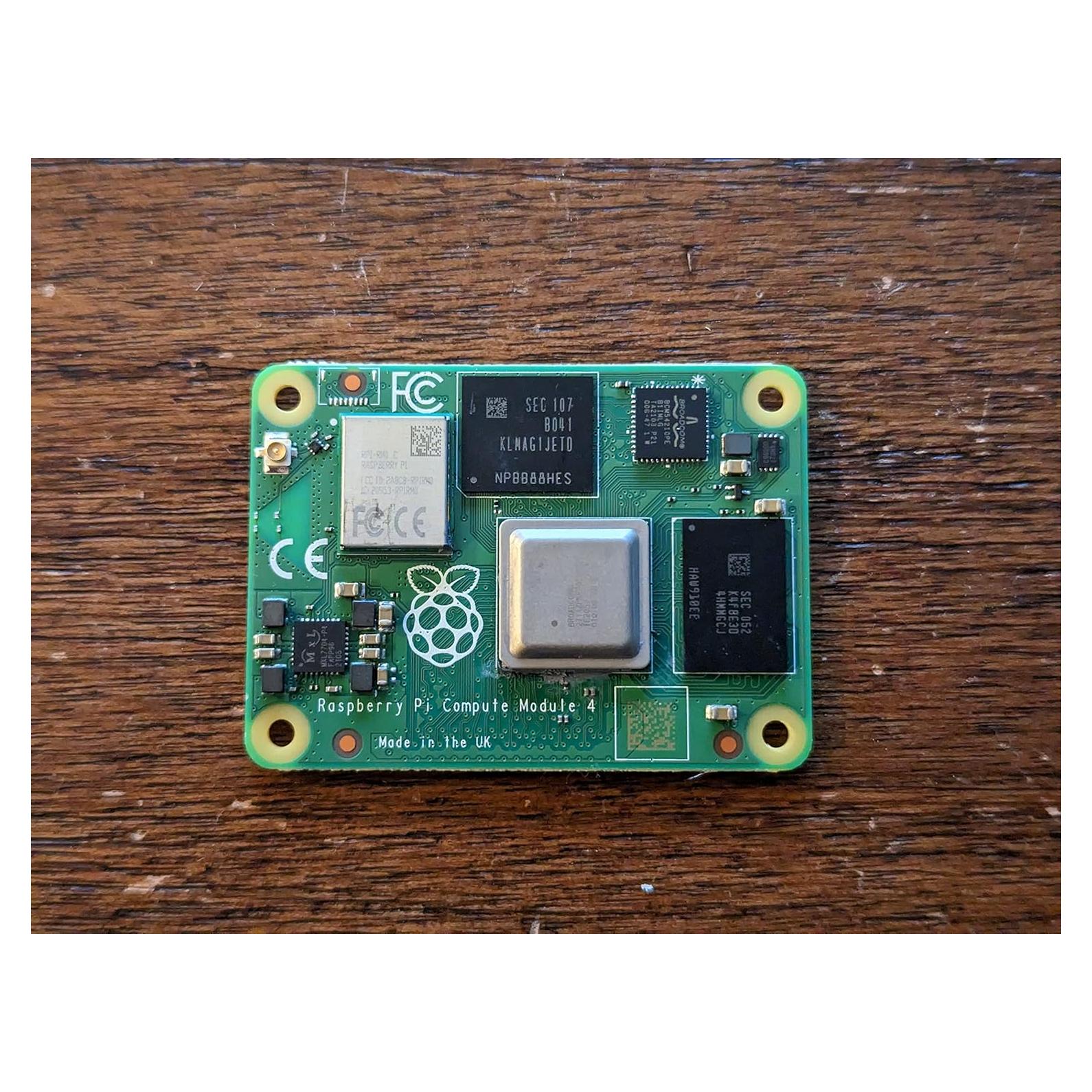 Módulo de Computación Raspberry Pi 4 2GB RAM 32GB eMMC Wi-Fi