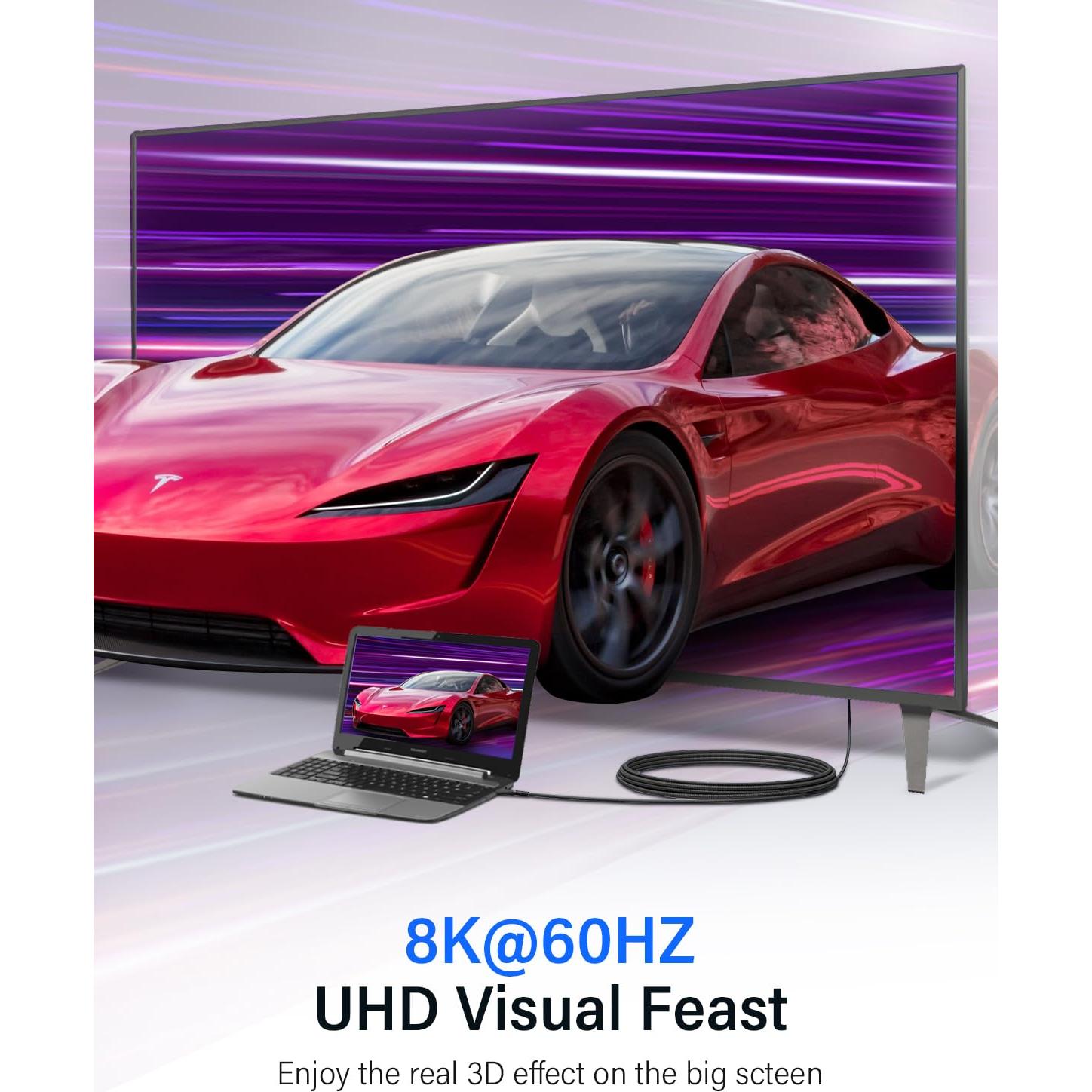 Cable Mini HDMI a HDMI 3M RUIZHI 4K@60Hz para Cámaras