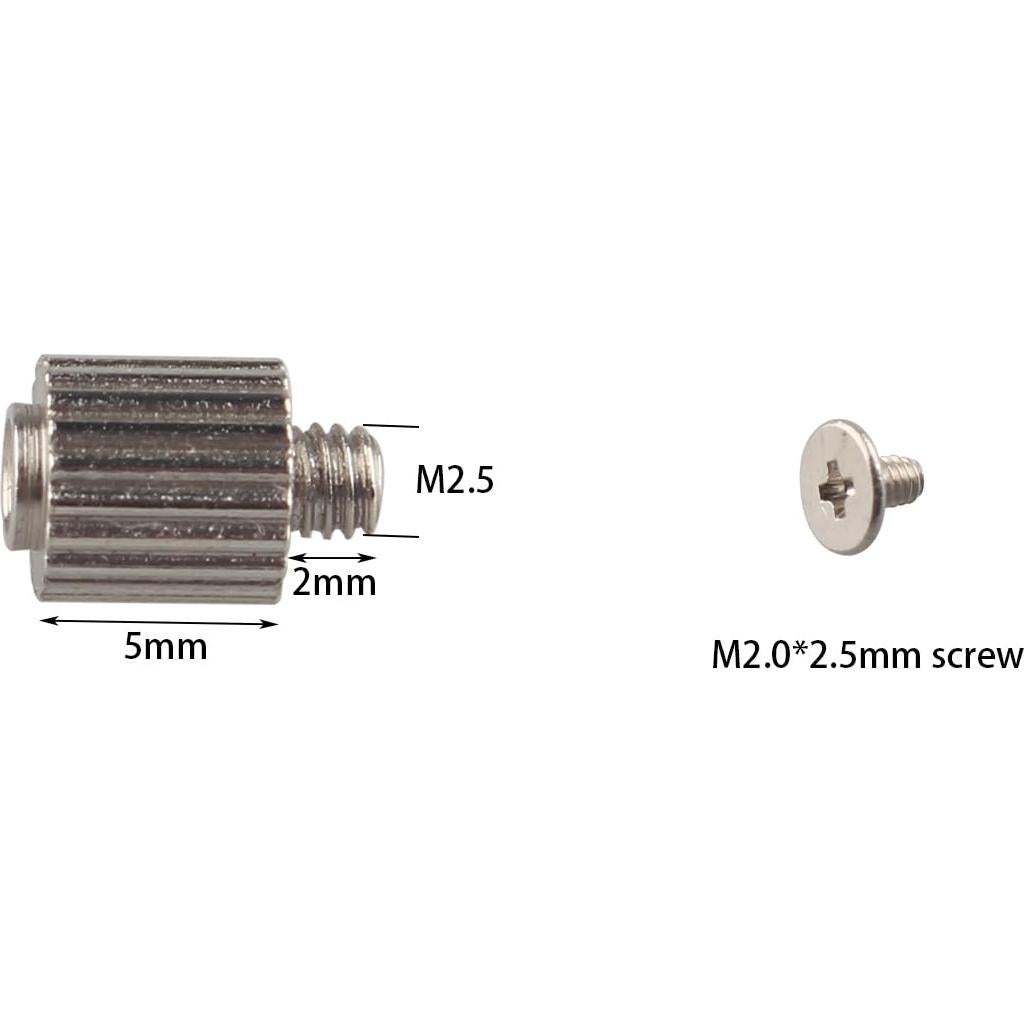 Kit de Tornillos M.2 SSD ZDE con Destornillador - 10 Piezas
