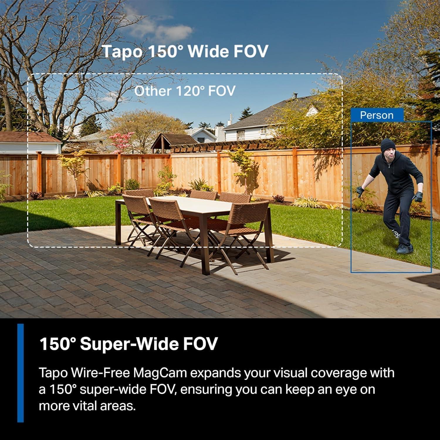 Cámara de Seguridad TP-Link Tapo C425 2K Inalámbrica