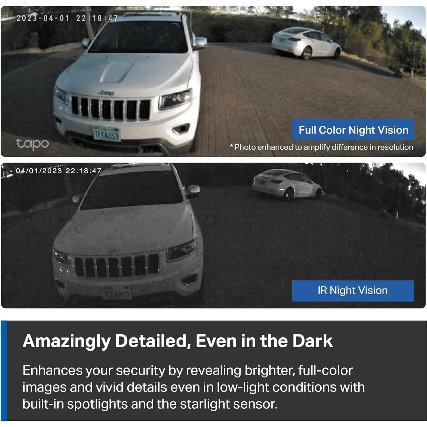 Cámara de Seguridad TP-Link Tapo C425 2K Inalámbrica