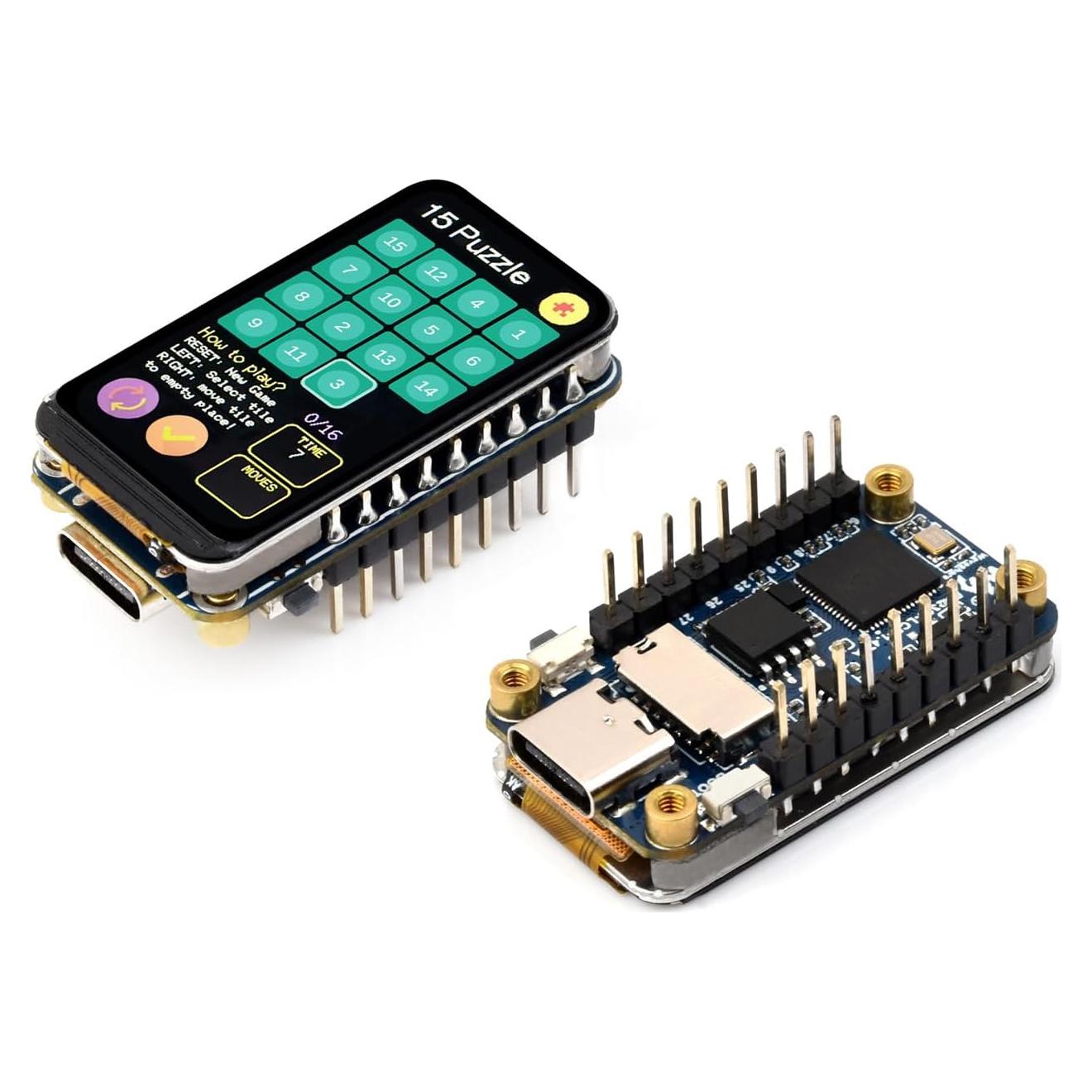 Placa MCU Waveshare RP2350 con Pantalla LCD 1.47" 172x320