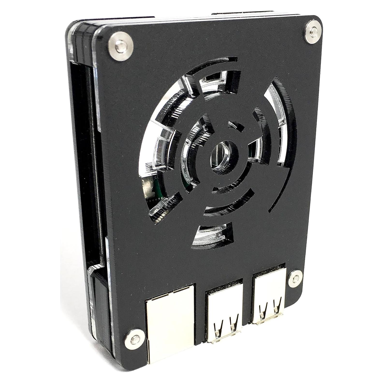 Caja para Raspberry Pi 3B+/2 C4Labs Desk-Star Espejo