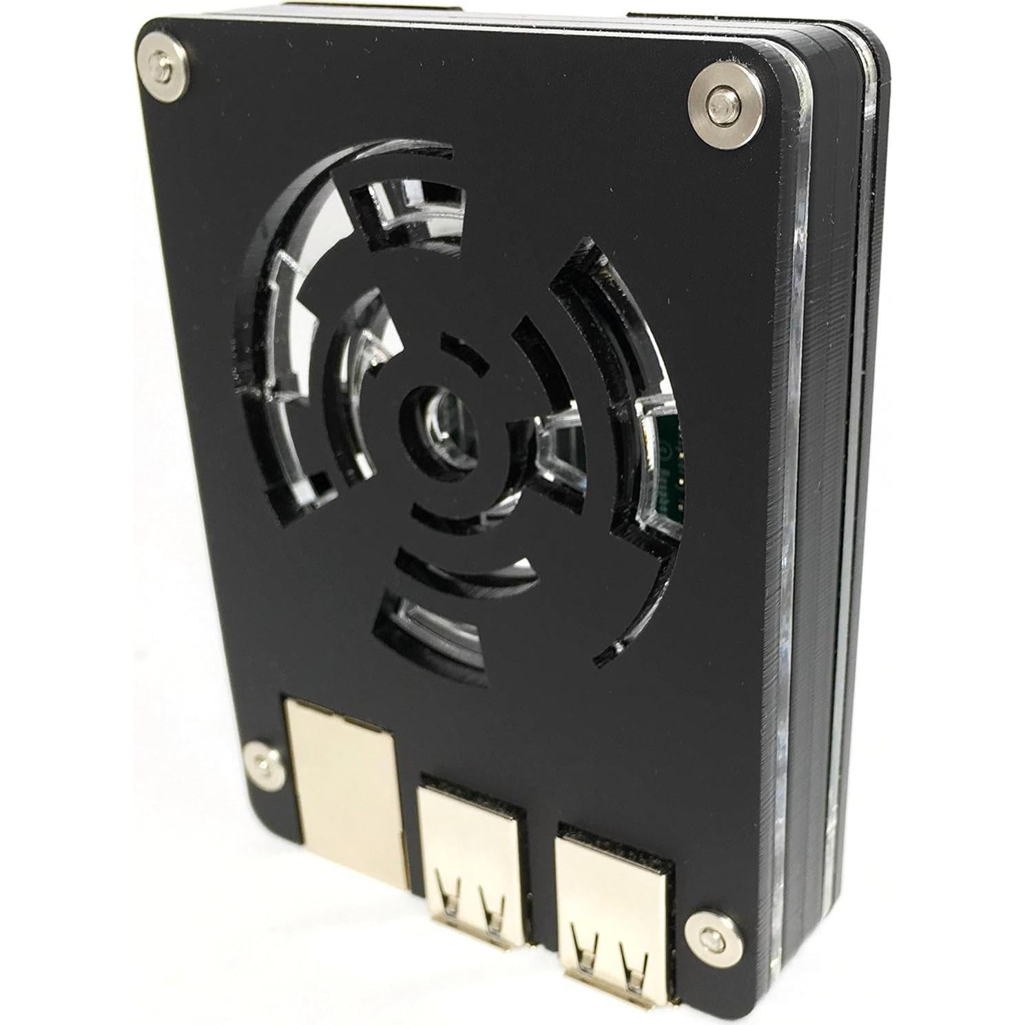 Caja para Raspberry Pi 3B+/2 C4Labs Desk-Star Espejo