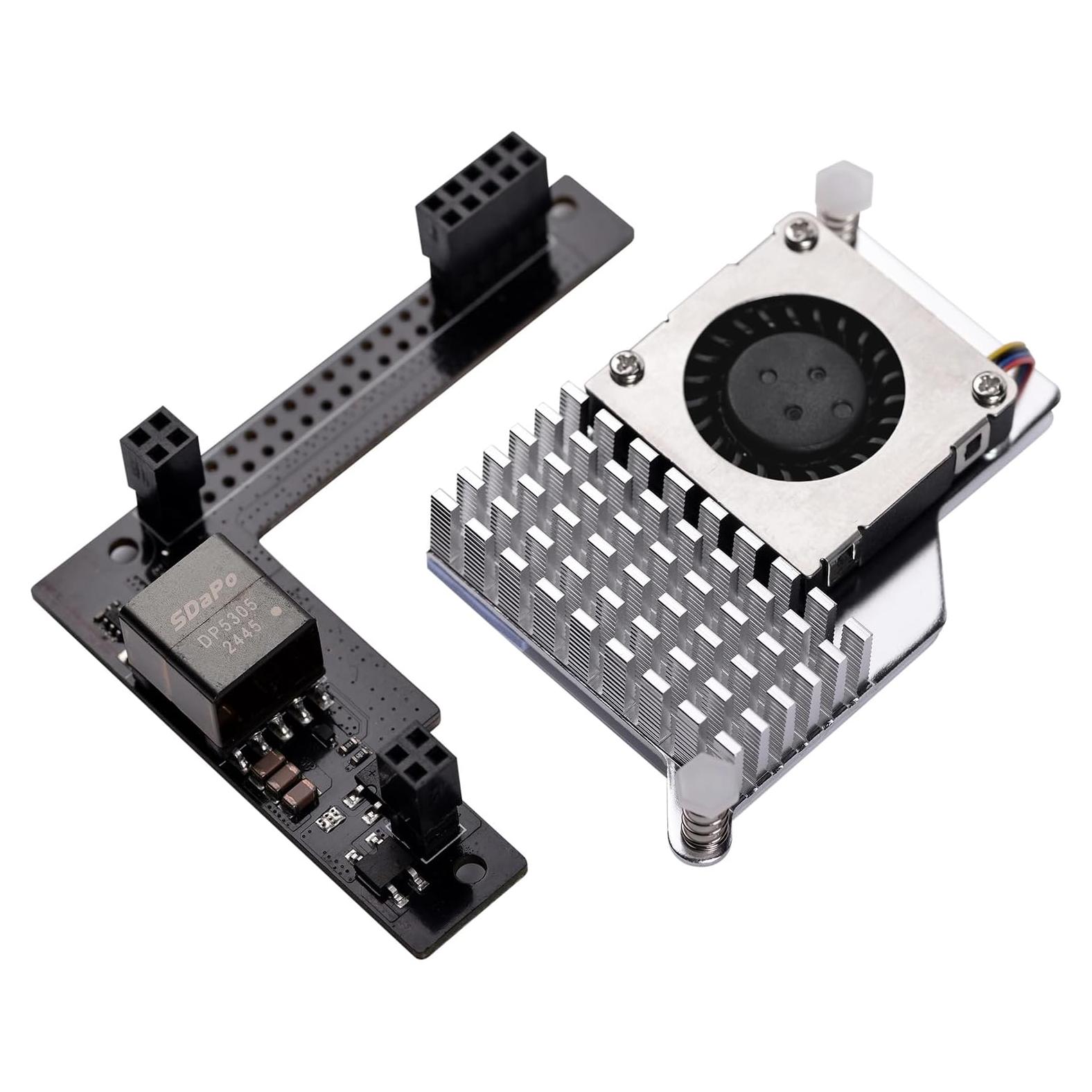 PoE HAT 5V para Raspberry Pi 5 con Ventilador Integrado