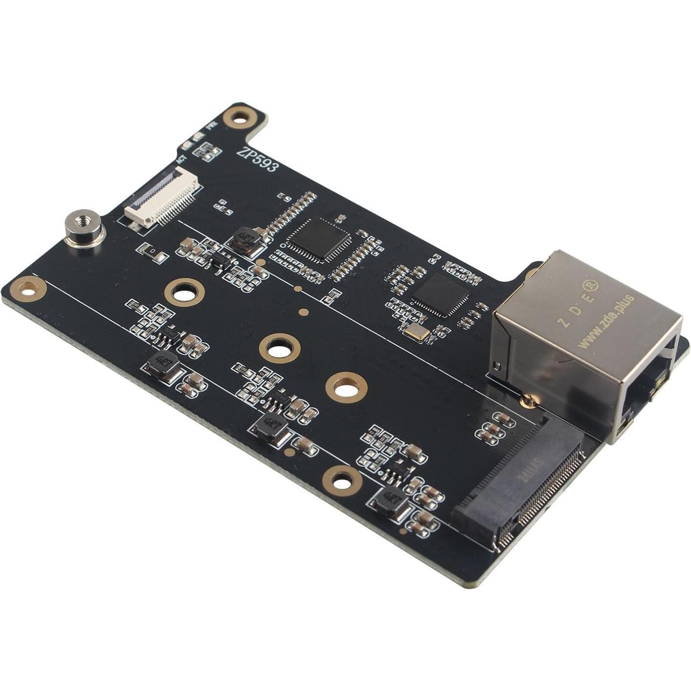 Adaptador ZDE ZP593 PCIe a Ethernet 2.5G para Raspberry Pi 5
