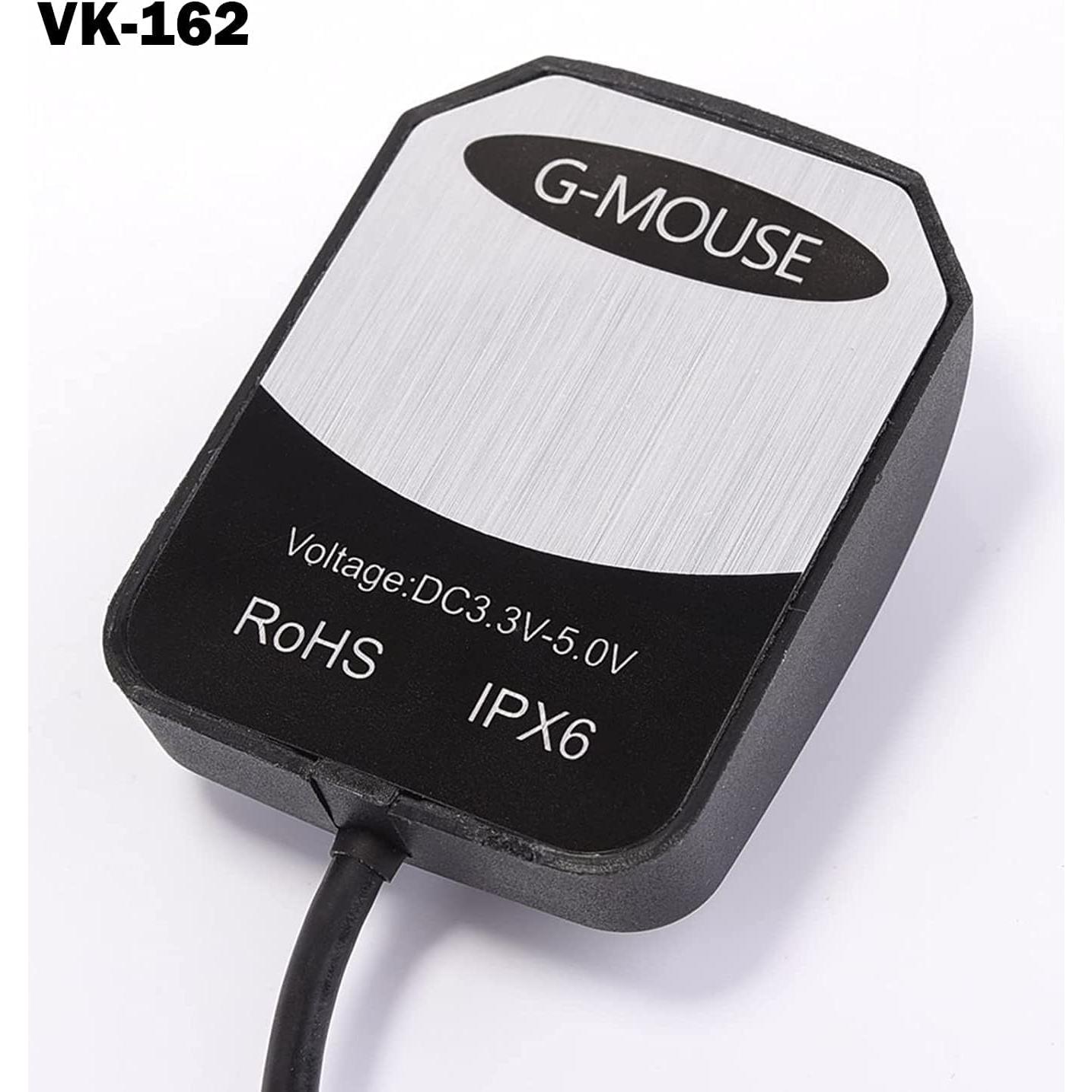 Receptor GPS USB VK-162 G-Mouse 2PCS Antena Externa 121.9g