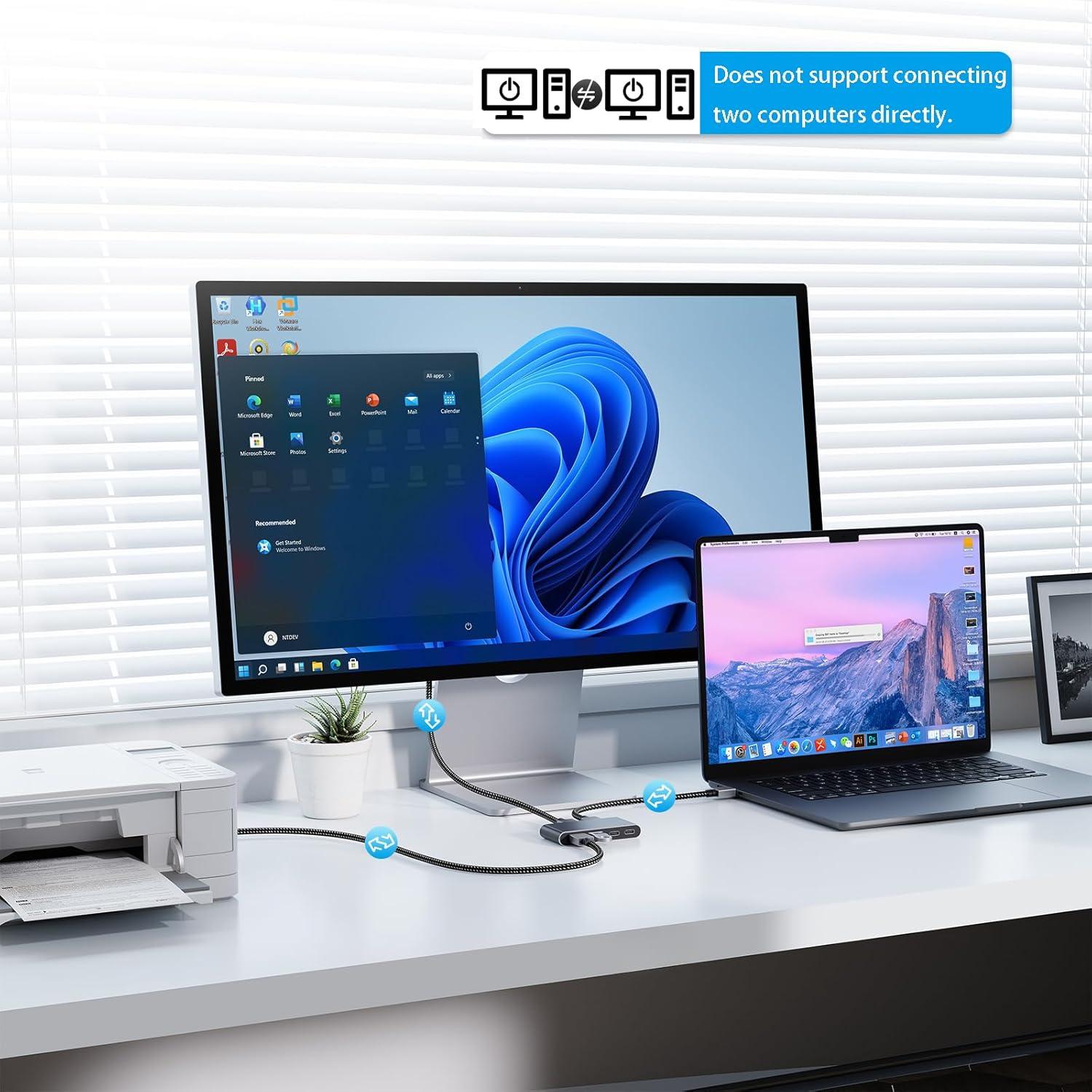 Cable USB 3.0 Macho a Macho Ruaeoda 1 Metro Alta Velocidad