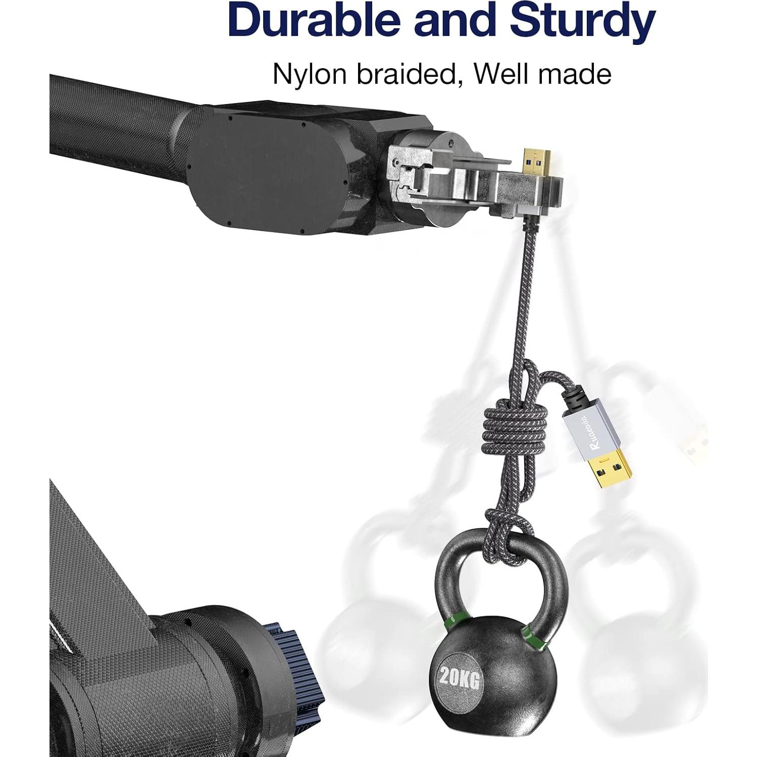 Cable USB 3.0 Macho a Macho Ruaeoda 1 Metro Alta Velocidad