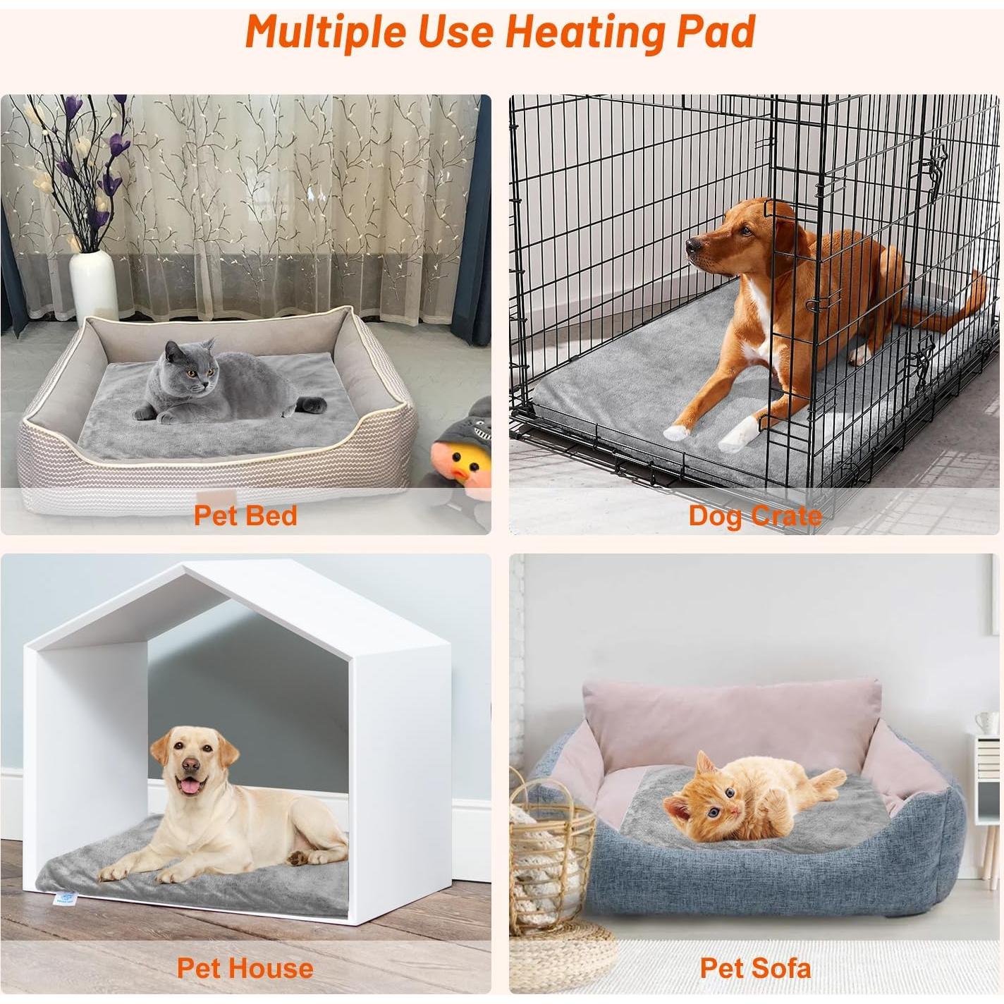 Almohadilla Térmica Eléctrica para Gatos y Perros Enjoy Pet 45x45cm