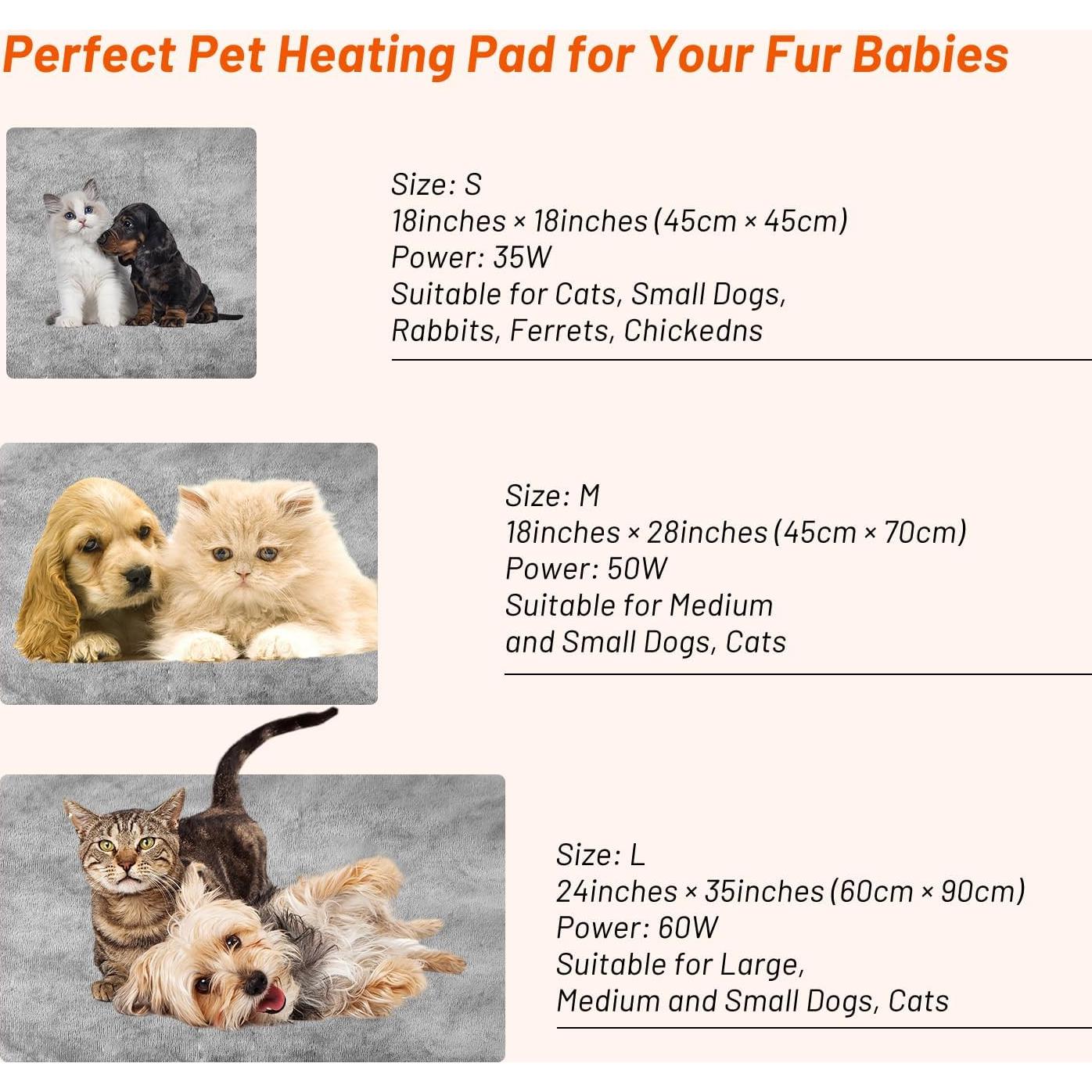 Almohadilla Térmica Eléctrica para Gatos y Perros Enjoy Pet 45x45cm