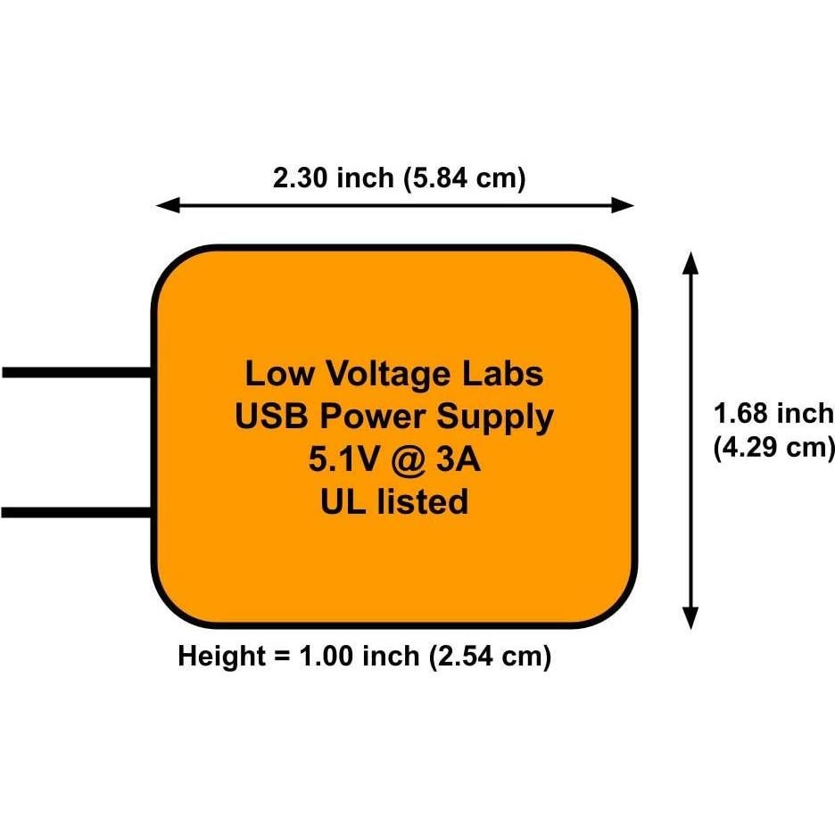 Fuente de Alimentación USB-C 5.1V 3A para Raspberry Pi 4 y Pi 400