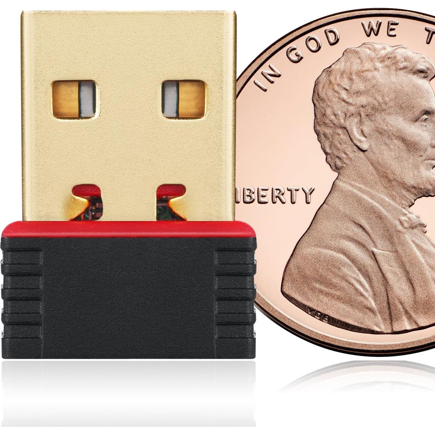 Adaptador USB Nano WiFi 150Mbps HomeSpot para Raspberry Pi y PC