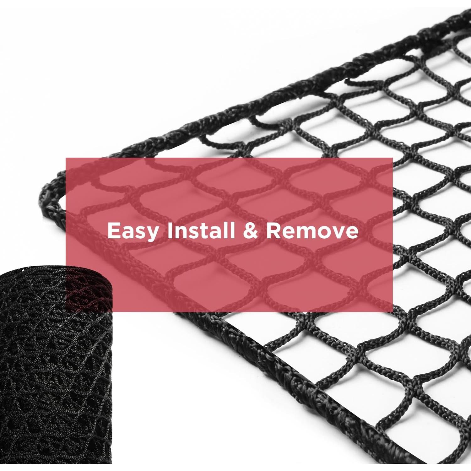 Red de Golf Práctica TODO SOBRE RED ABN 3x3m Negra