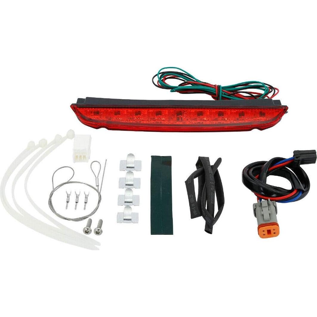 Soporte de Equipaje con Luz Trasera LED TCMT para Harley 1993-2013