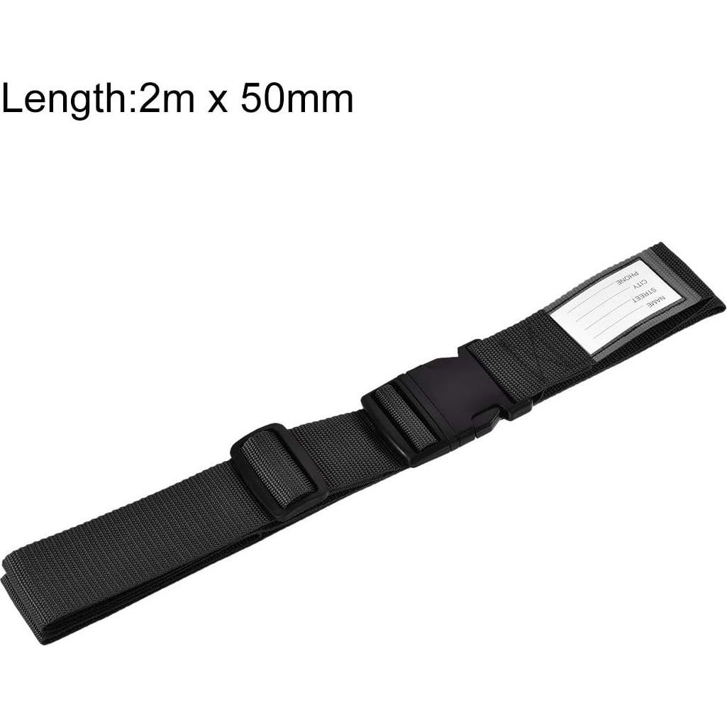 Correas de Equipaje uxcell 200 cm x 5 cm Antirrobo 2 Pcs