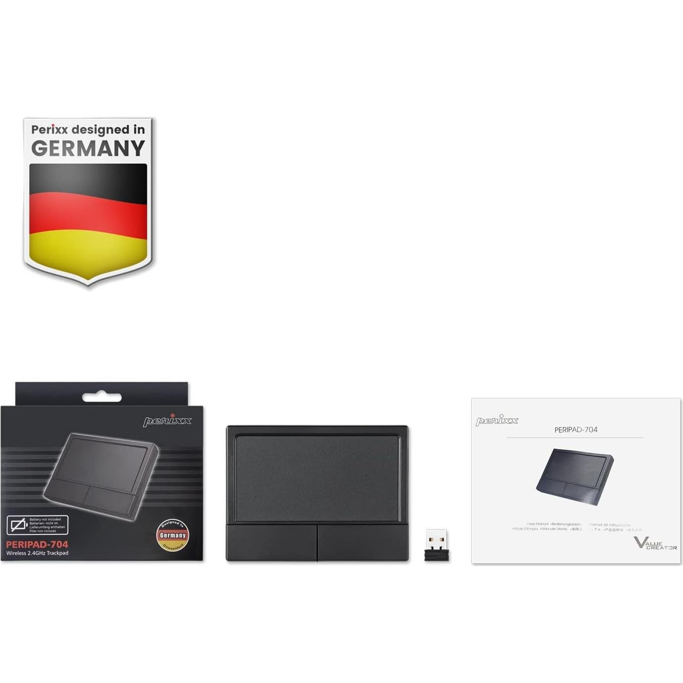 Touchpad USB Perixx PERIPAD-504 Grande Multi-Touch