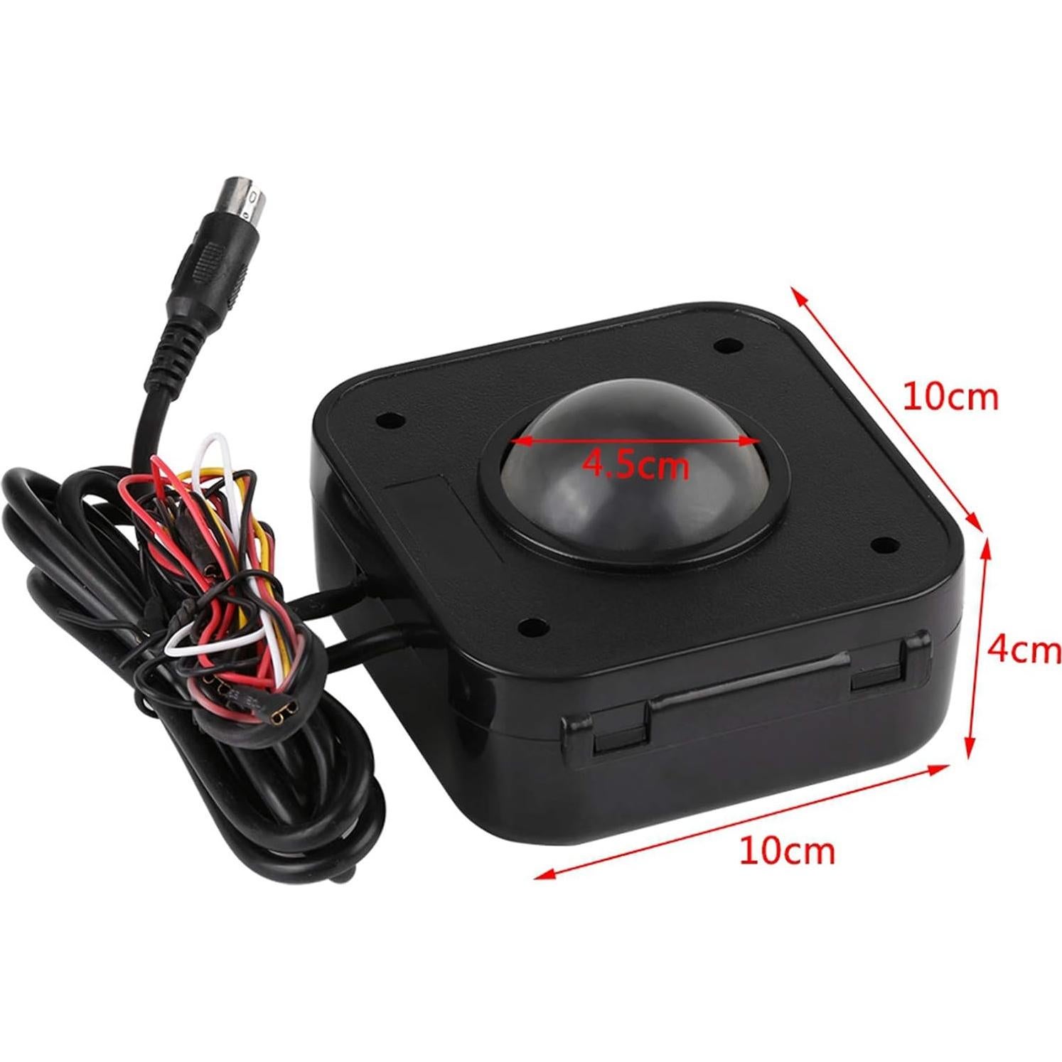 Rueda LED Trackball Eujgoov 4.5cm Ratón Con Cable PS/2