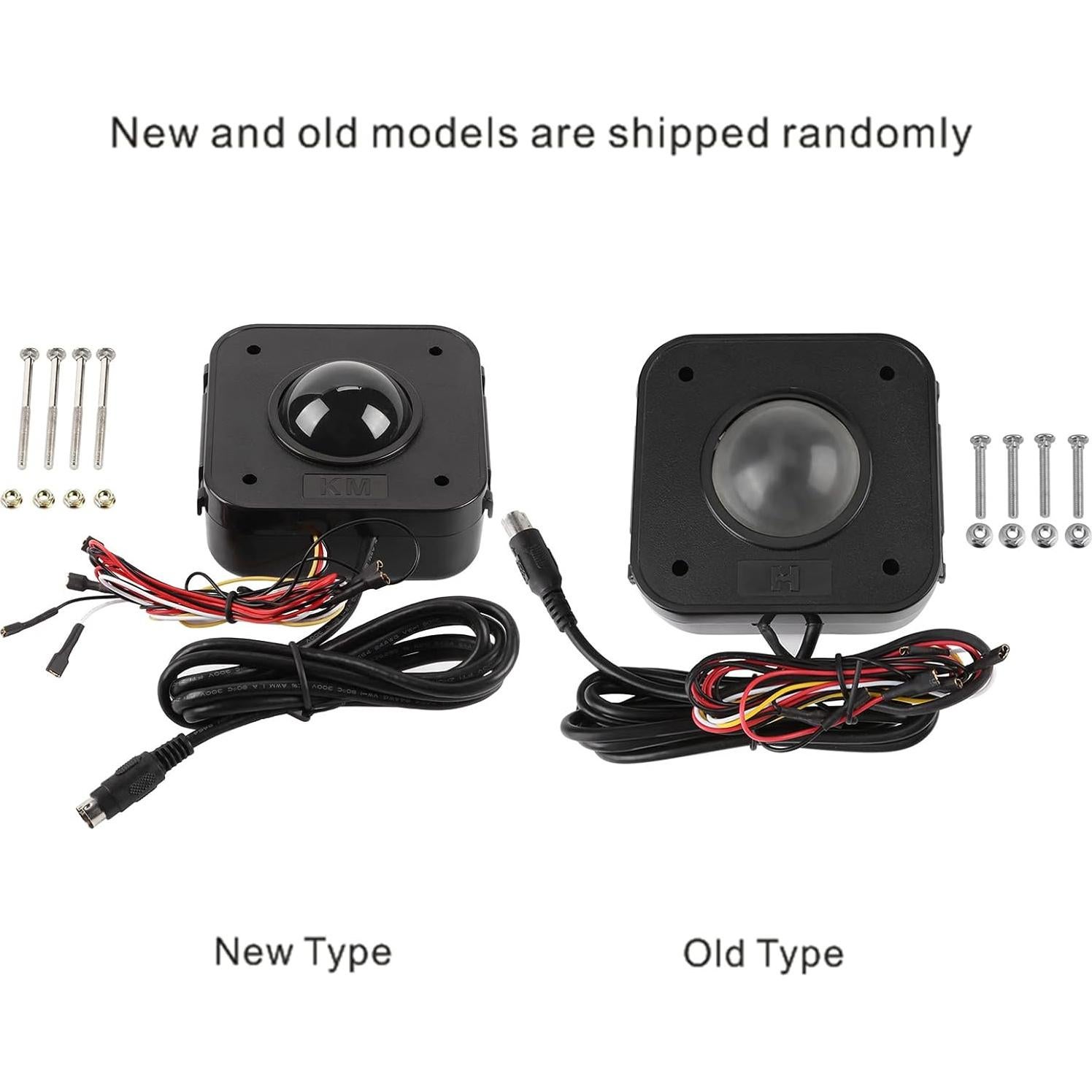 Rueda LED Trackball Eujgoov 4.5cm Ratón Con Cable PS/2