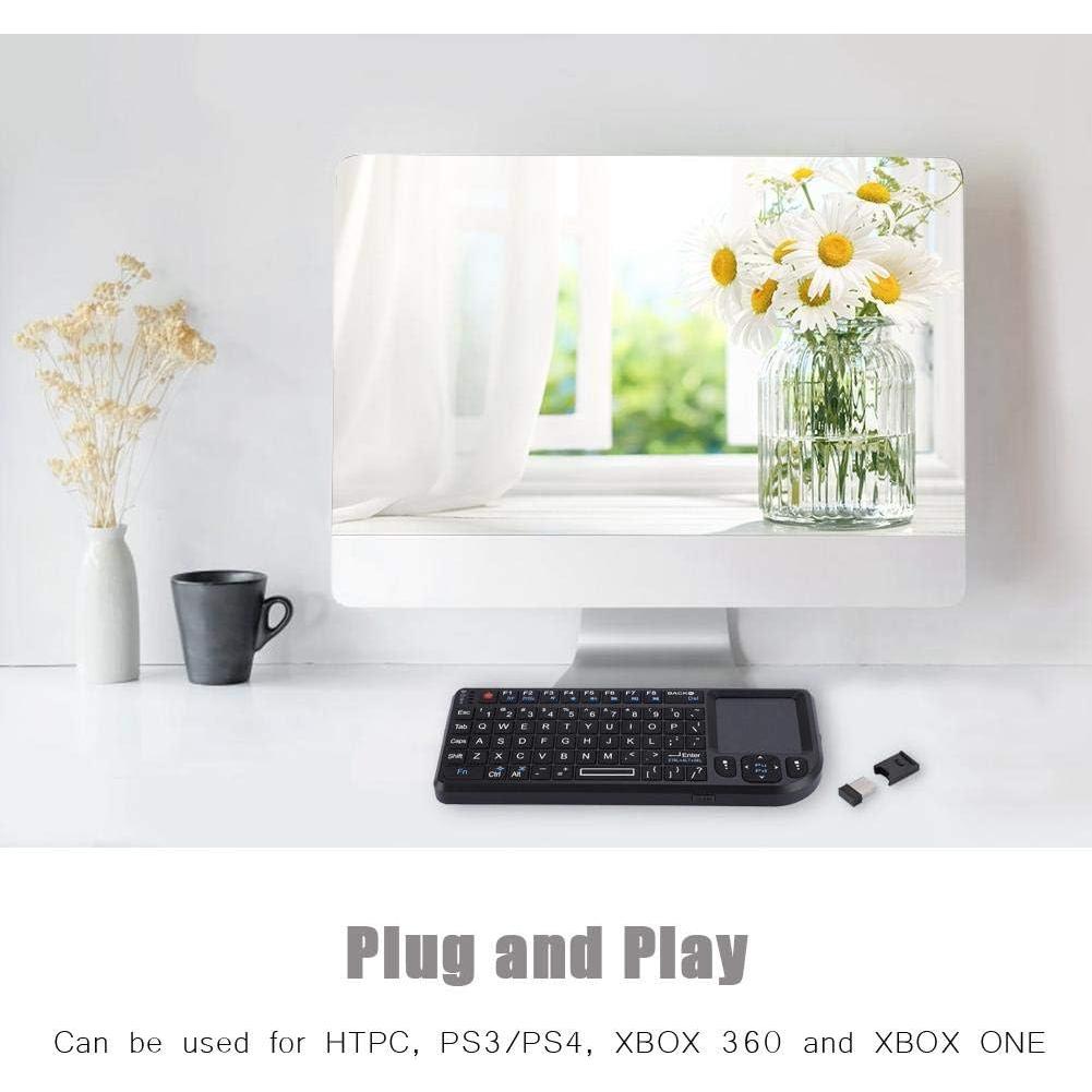 Teclado Inalámbrico Socobeta Ultra Mini con Touchpad Retroiluminado