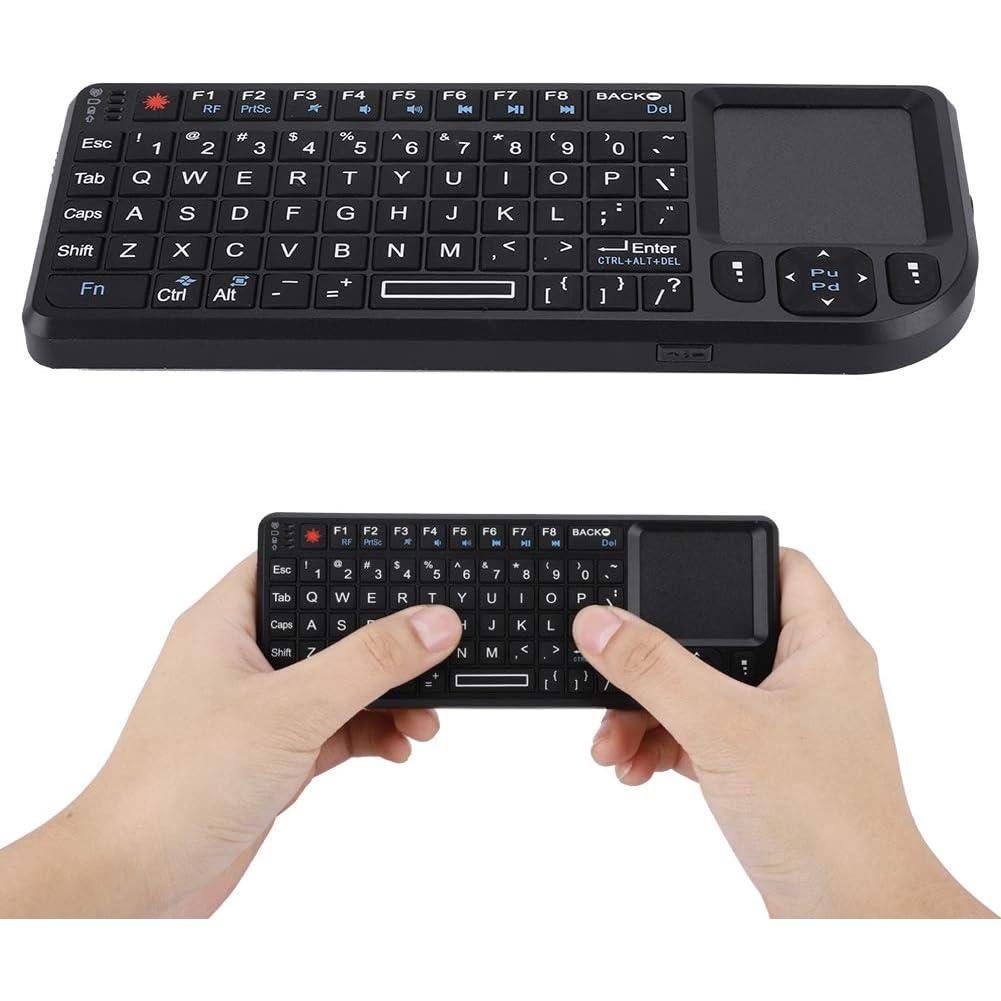 Teclado Inalámbrico Socobeta Ultra Mini con Touchpad Retroiluminado