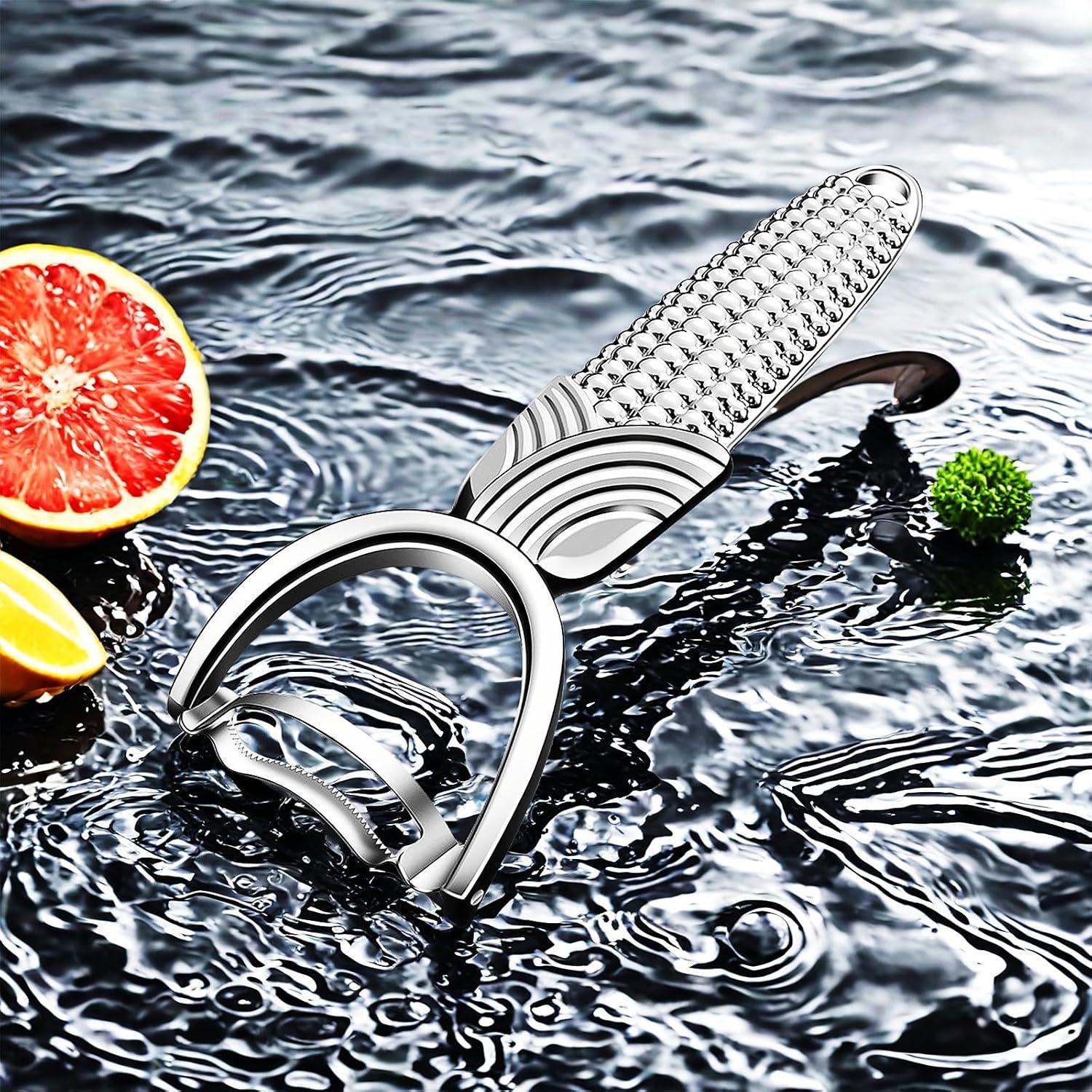 Pelador de Maíz MAXJOY de Acero Inoxidable - Desgranador Ergonómico