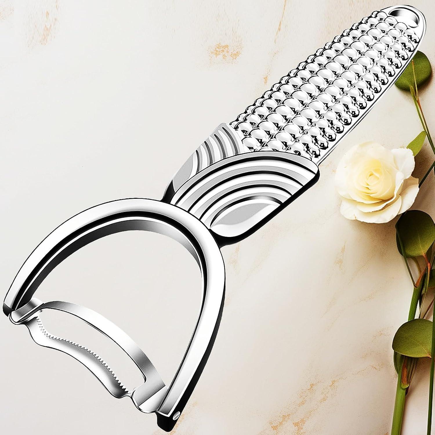 Pelador de Maíz MAXJOY de Acero Inoxidable - Desgranador Ergonómico