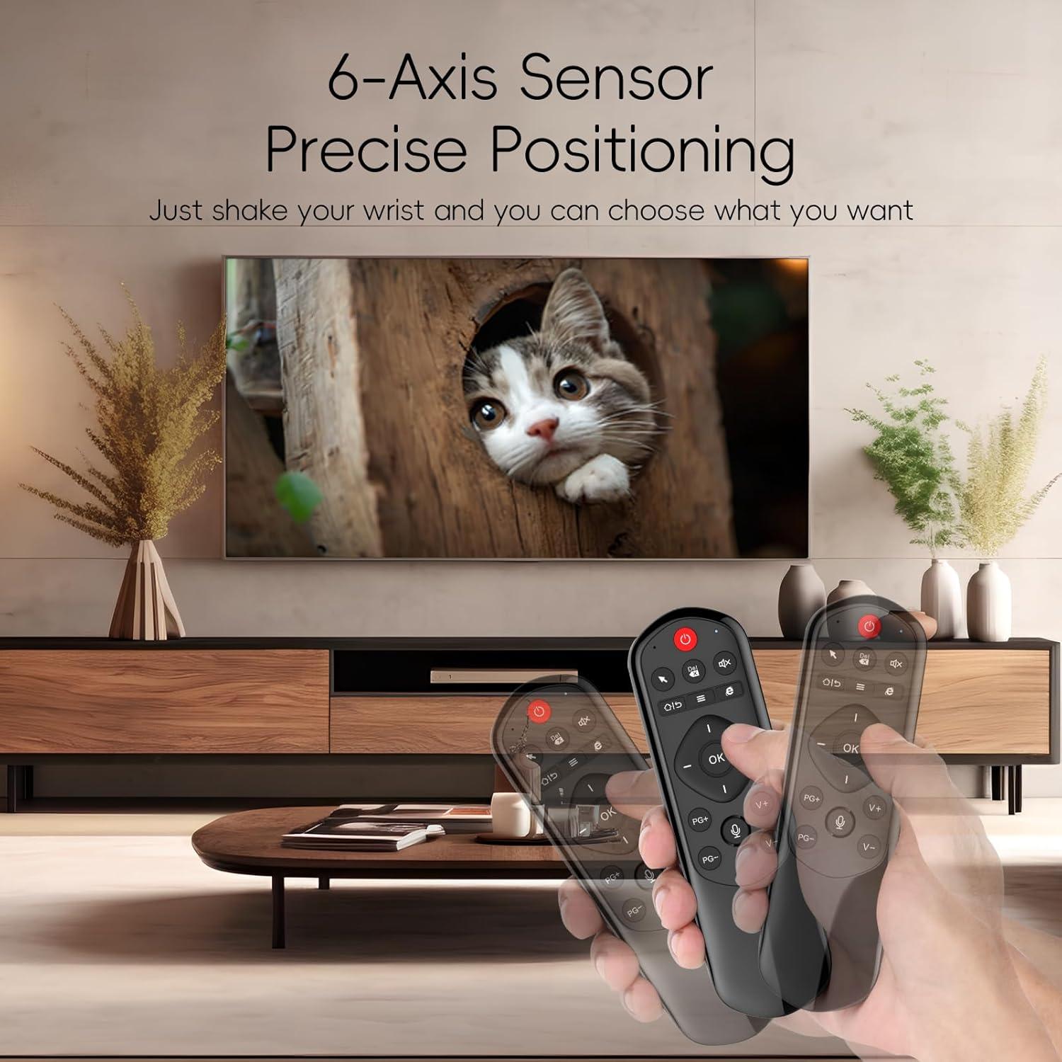 Control Remoto Universal iPazzPort con Teclado QWERTY y Bluetooth