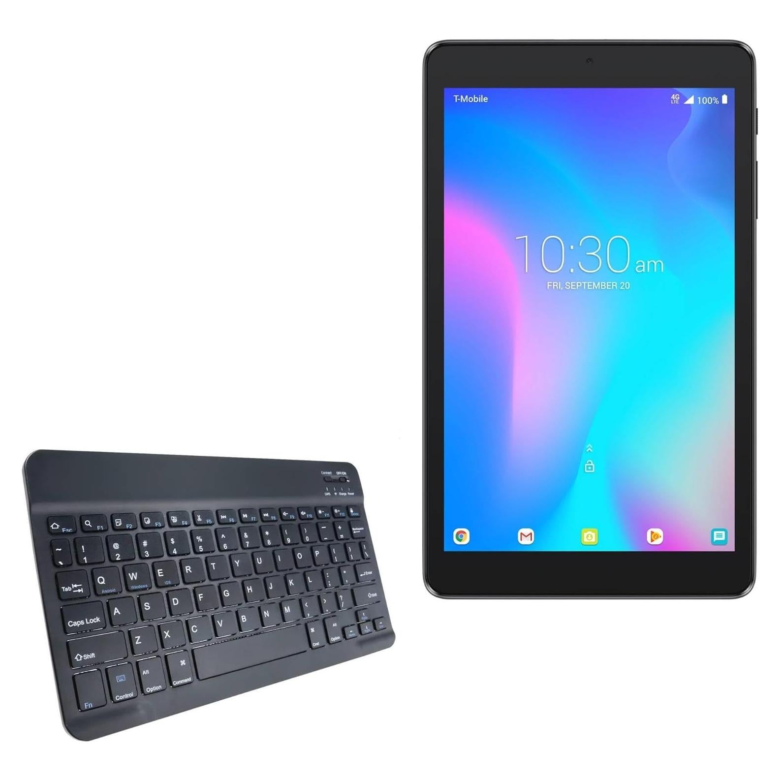 Teclado Bluetooth BoxWave SlimKeys para Alcatel Joy TAB - Delgado y Ligero