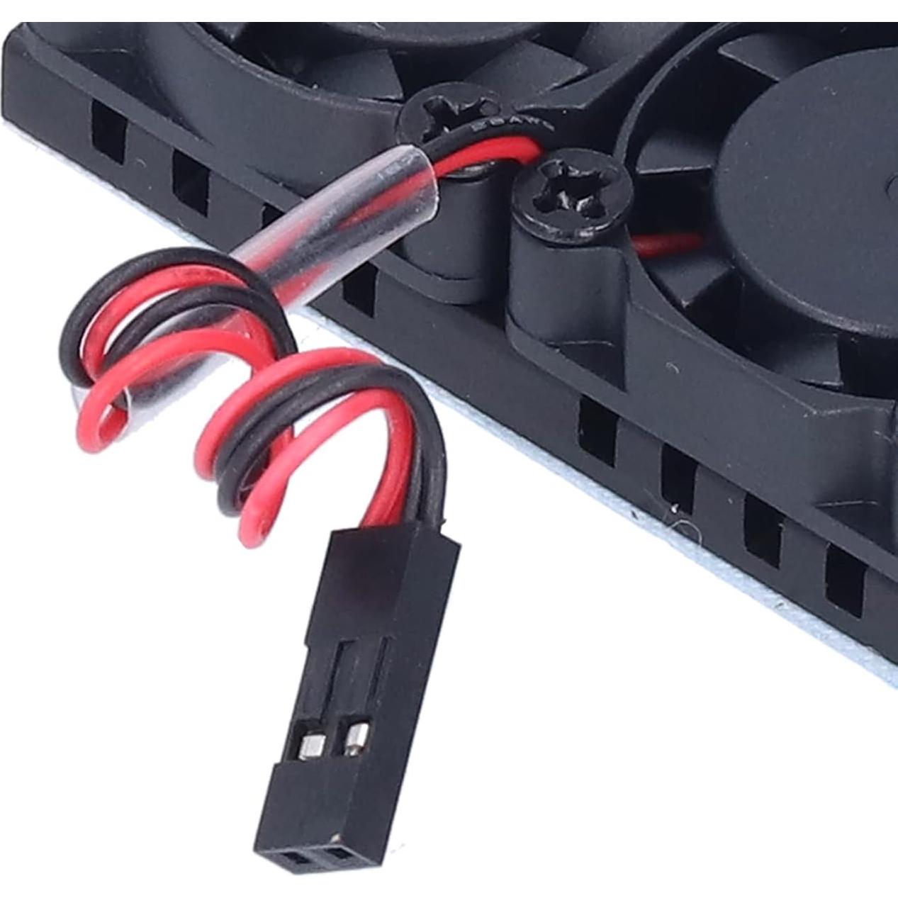 Ventilador de Refrigeración Walfront para Raspberry Pi 3B/4B - Alta Velocidad y Bajo Ruido
