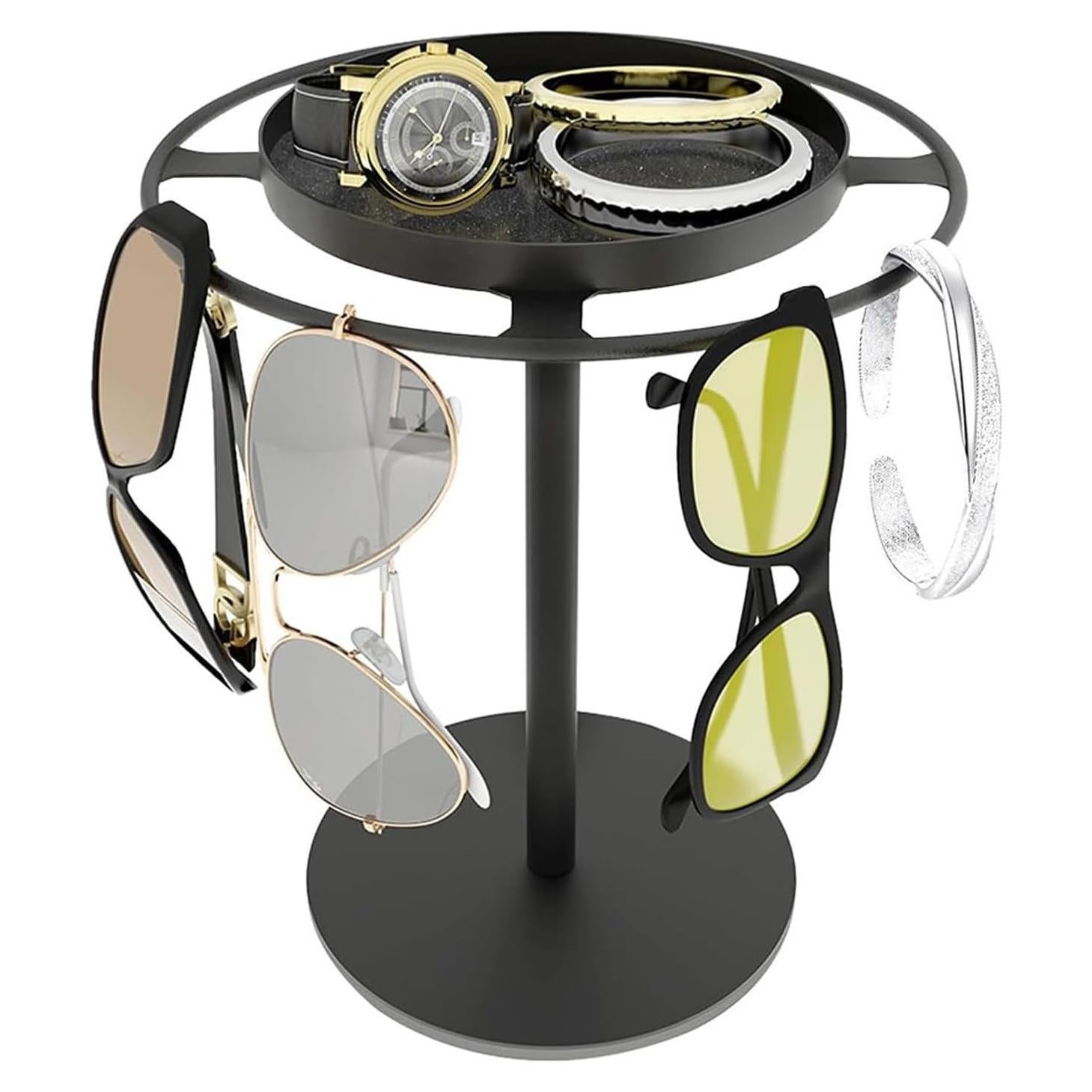 Soporte de Gafas Rotatorio Bepod 360° Negro 20x15x24cm