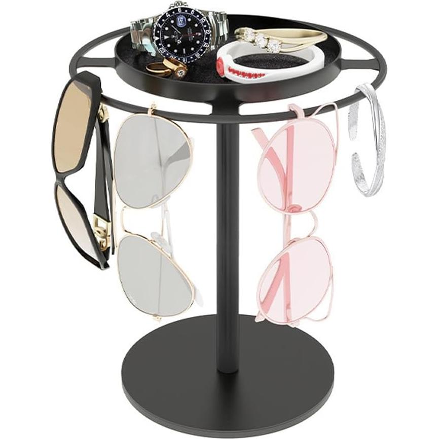 Soporte de Gafas Rotatorio Bepod 360° Negro 20x15x24cm