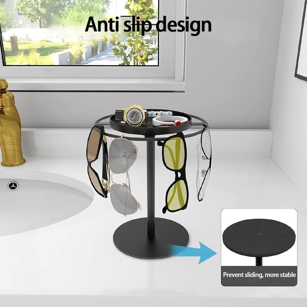 Soporte de Gafas Rotatorio Bepod 360° Negro 20x15x24cm