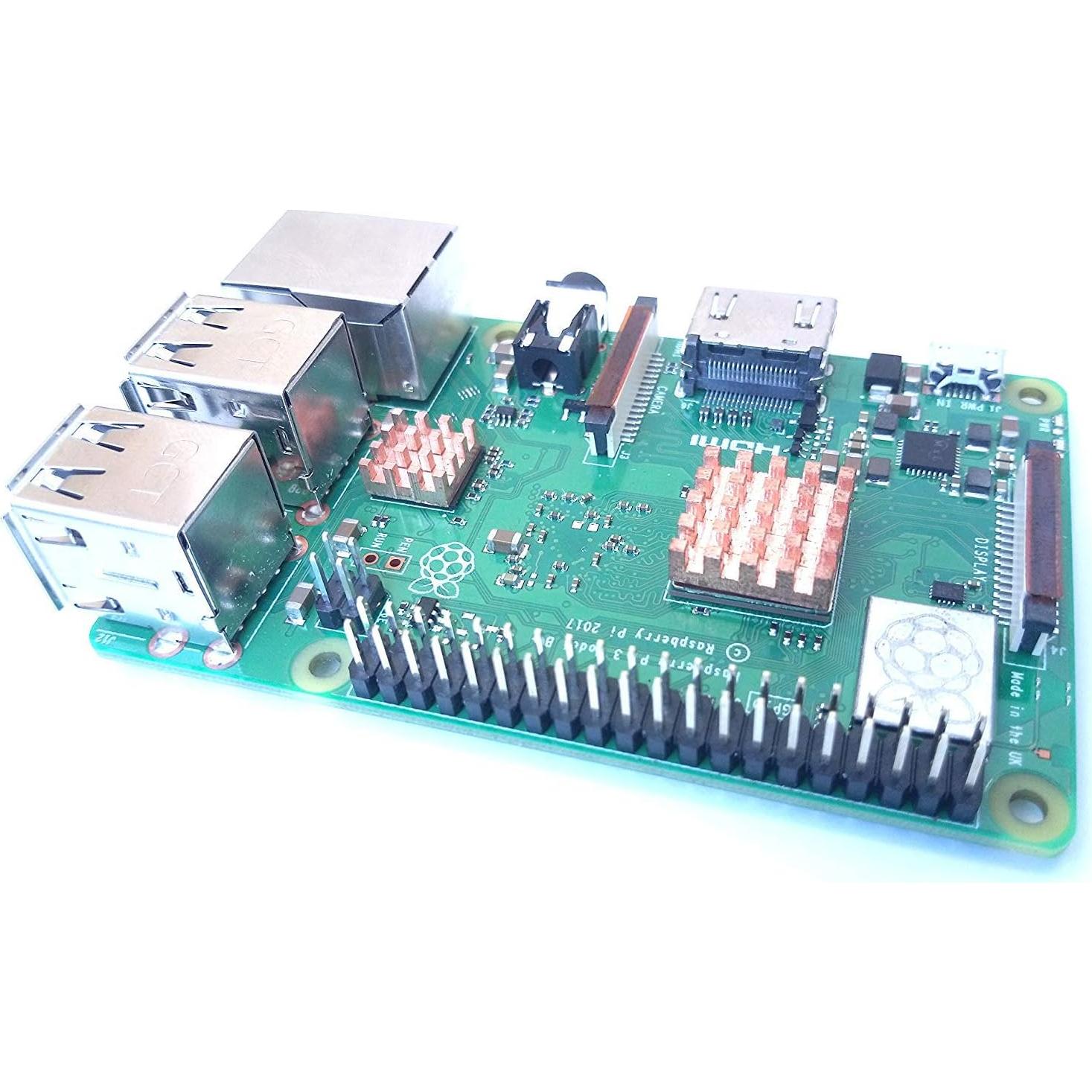 Kit Disipadores Cobre Easycargo para Raspberry Pi 4 y 3B+