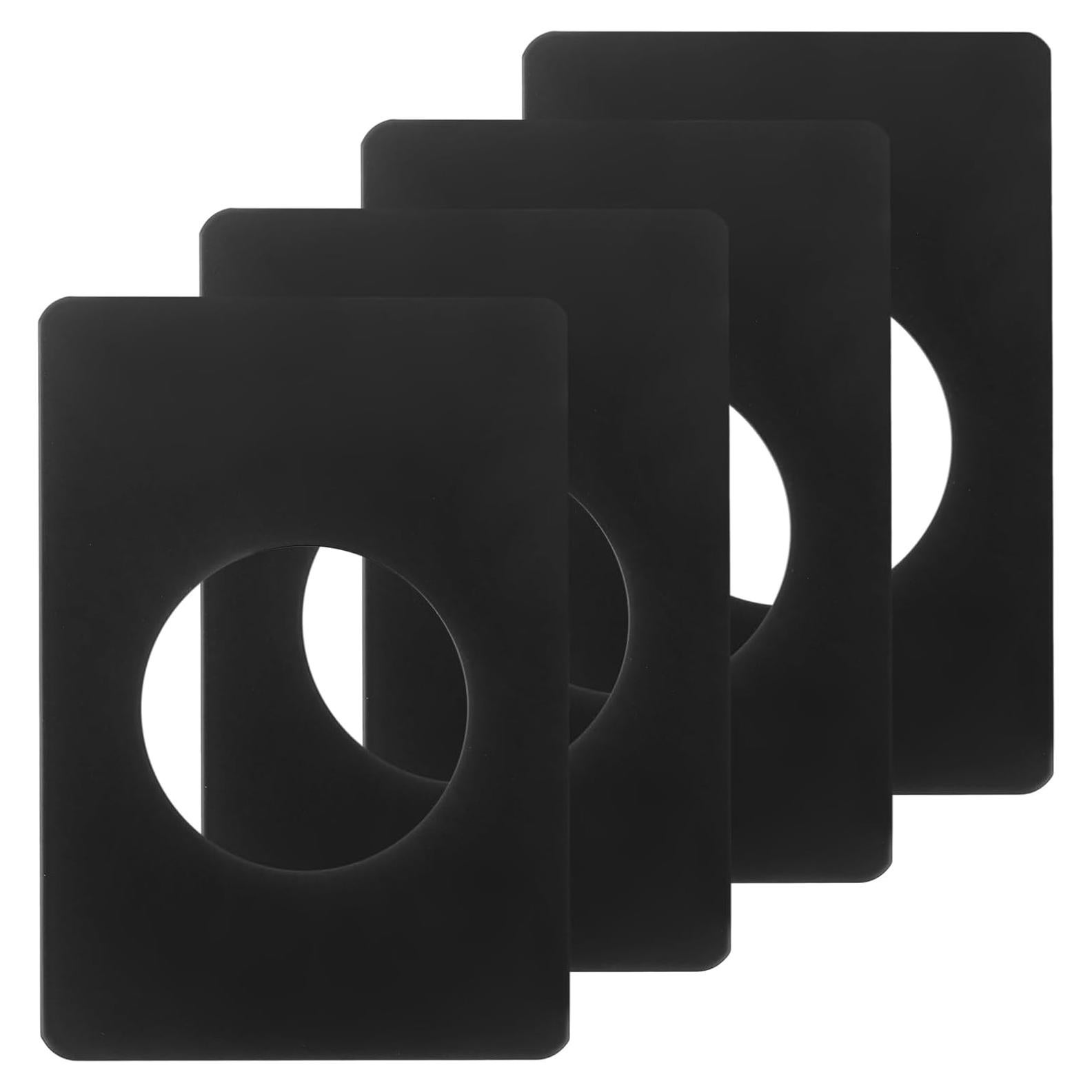 Placas de Reparación de Cerraduras uxcell 130x90mm Acero Inoxidable