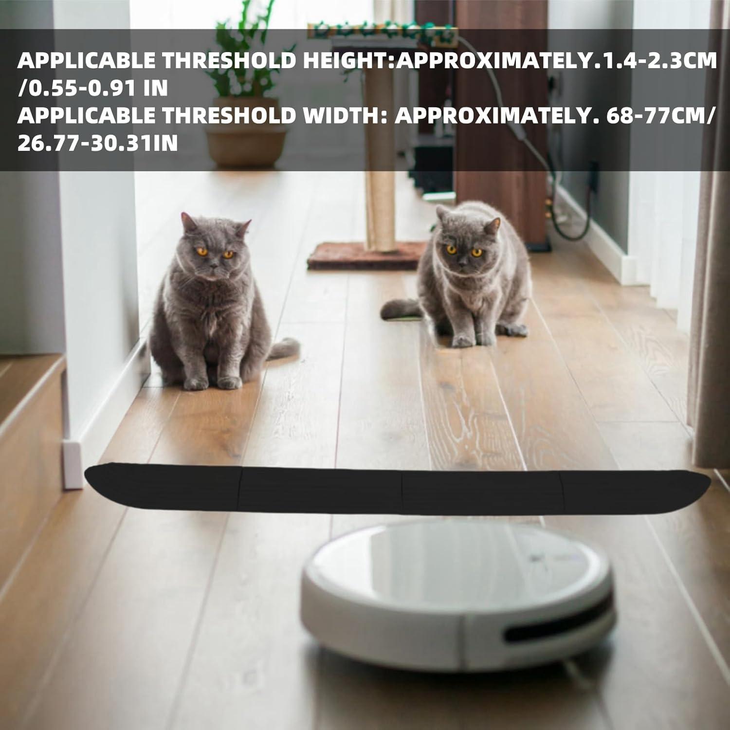 Rampa de Umbral de Goma HEEPDD para Aspiradora - 4 Piezas