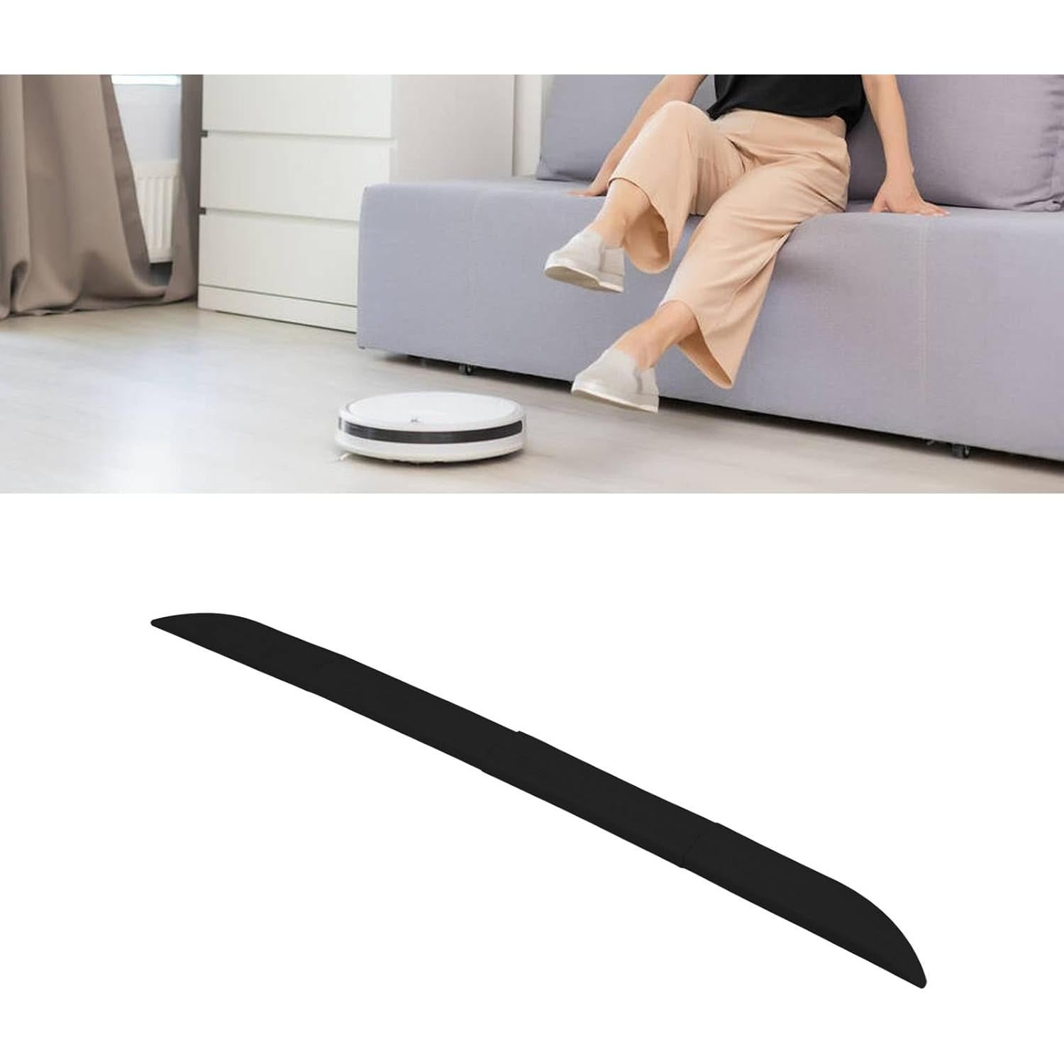 Rampa de Umbral de Goma HEEPDD para Aspiradora - 4 Piezas