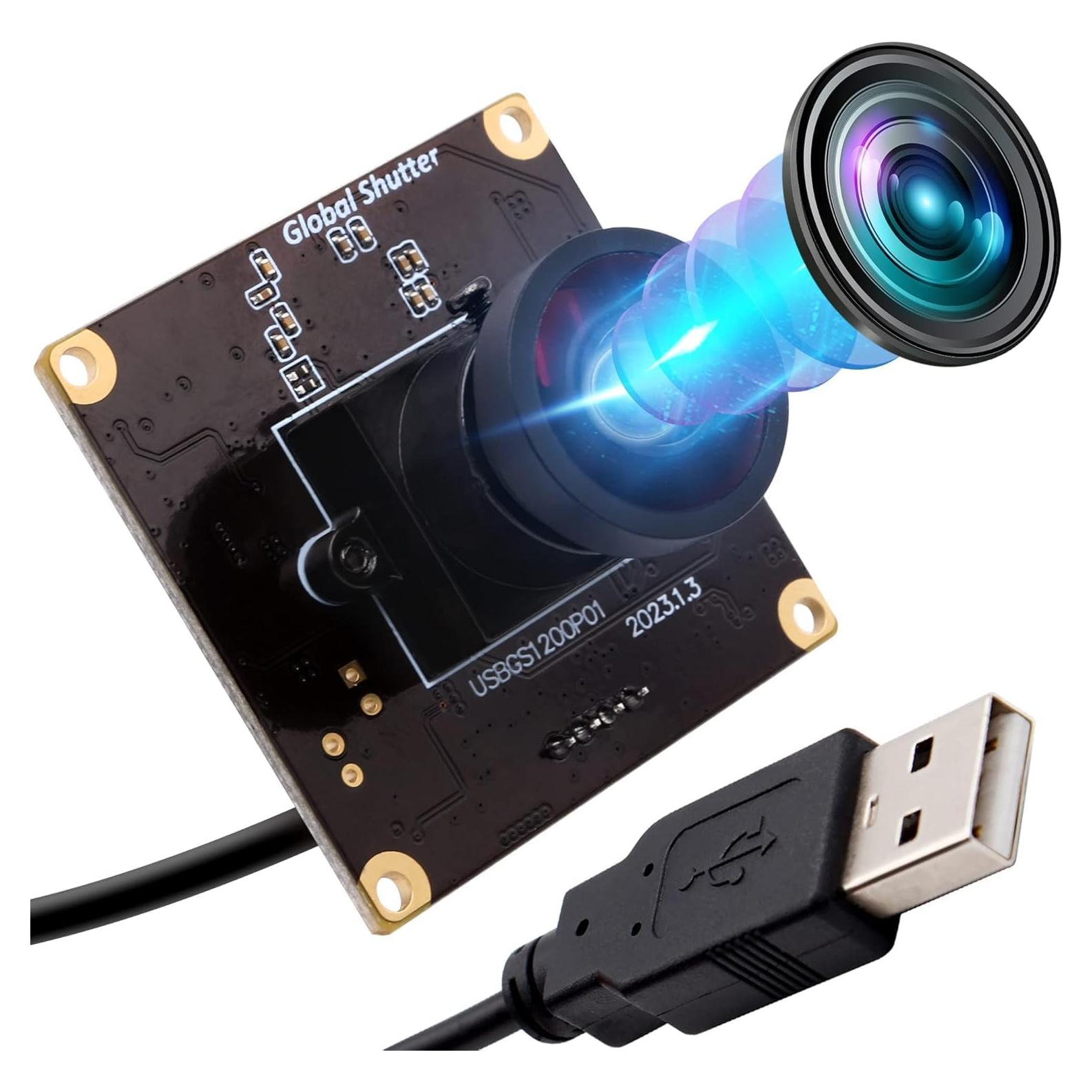 Cámara USB IFWATER 2MP 90fps Obturador Global 1200P