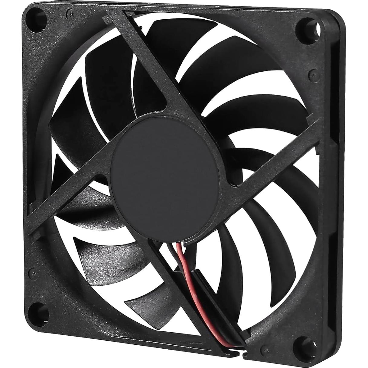 Paquete de 4 Ventiladores USB UMLIFE 80x80x10mm 5V Silenciosos