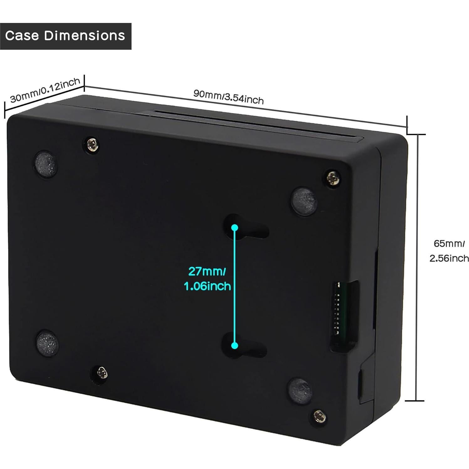 Caja ABS con Ventilador y Disipador para Libre AMl-S905X-CC