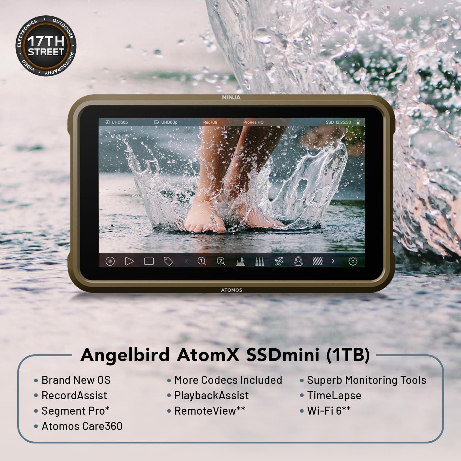 Monitor de Grabación HDMI 4K Atomos Ninja 5.2" con Batería