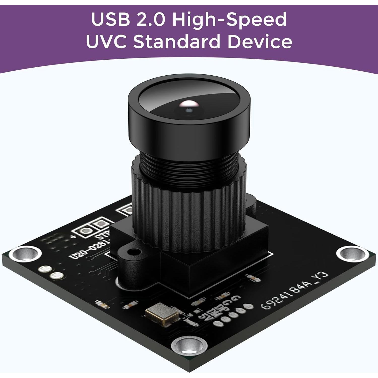 Módulo de Cámara UVC USB2.0 InnoMaker U20CAM-9281M 1MP 720p 120fps