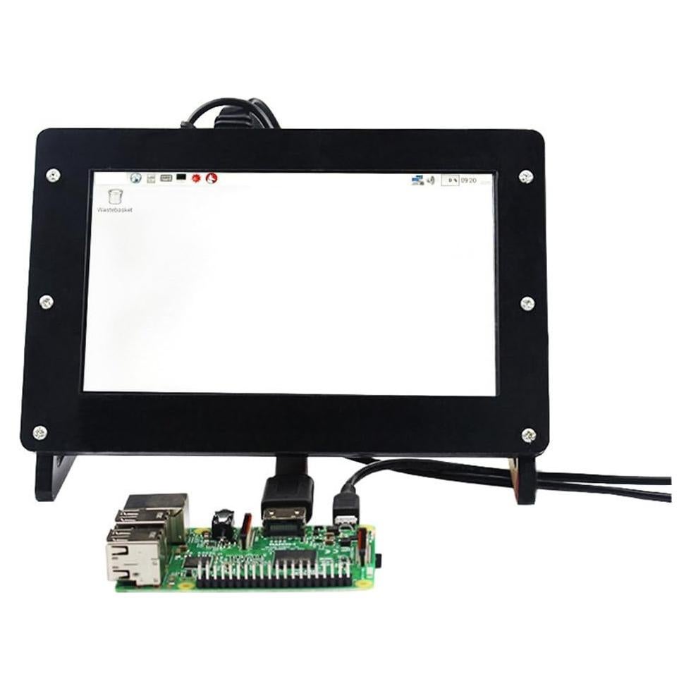 Funda Protectora Acrílica para Pantalla 7" Raspberry Pi Sanpyl